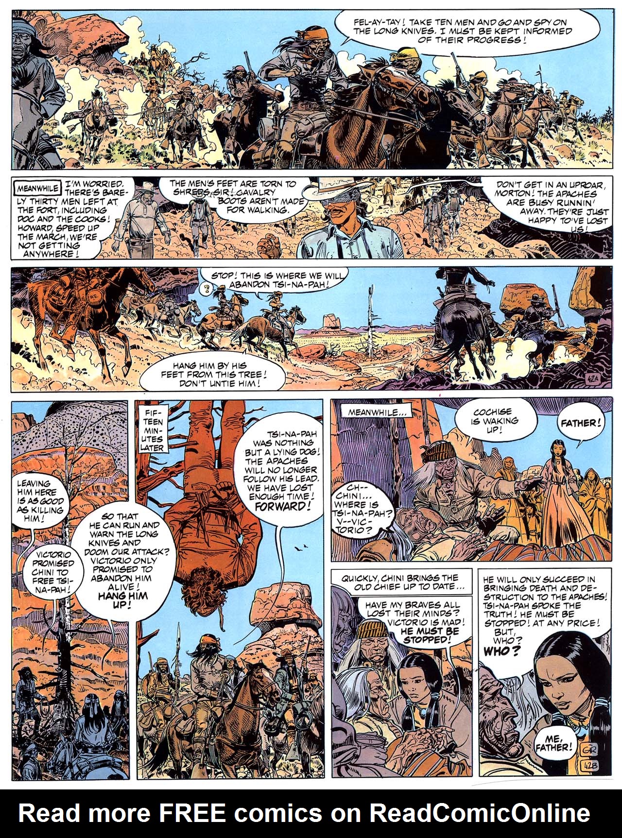Read online Epic Graphic Novel: Blueberry comic -  Issue #3 - 93