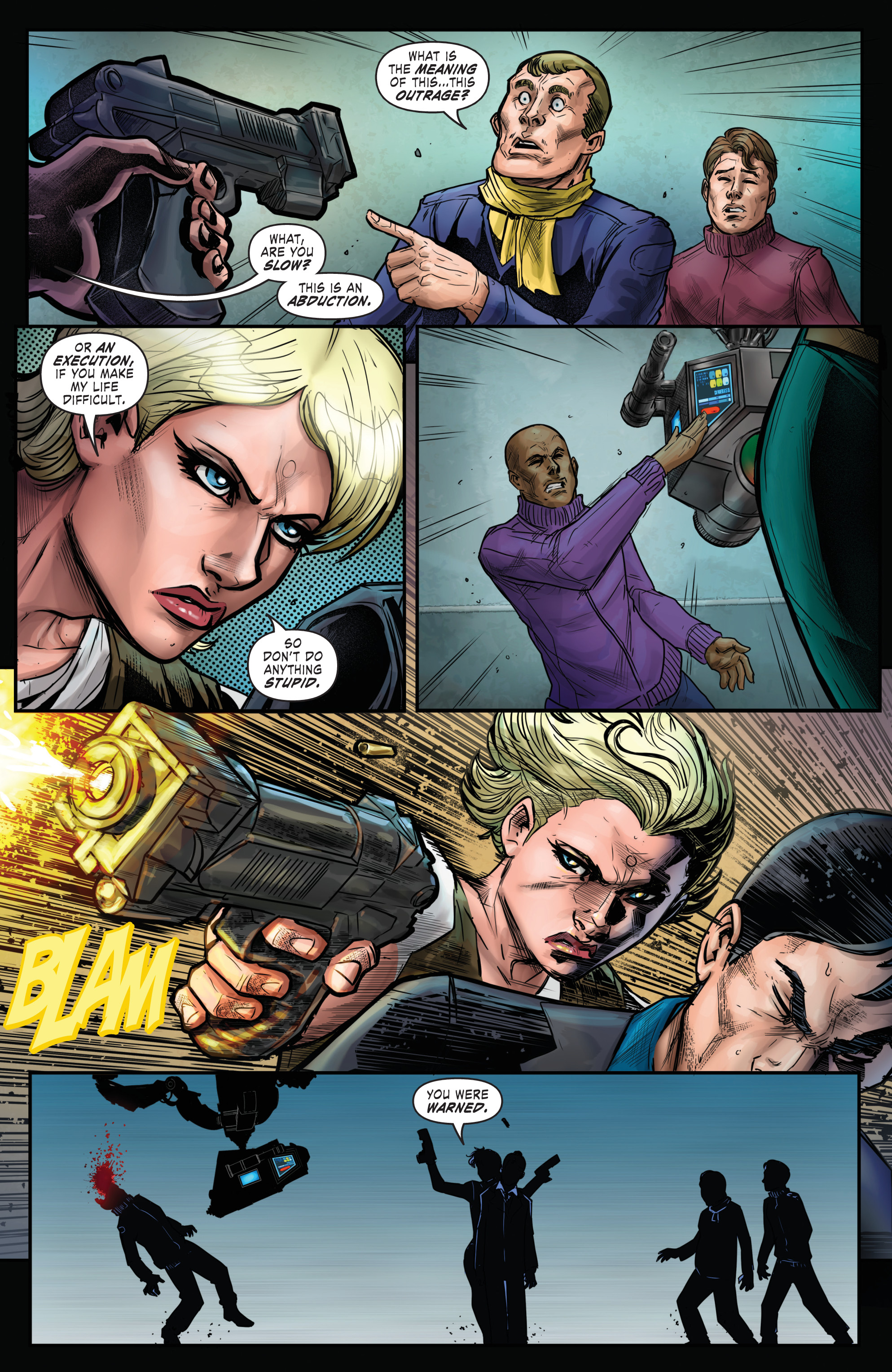 Read online Altered Carbon: Download Blues comic -  Issue # TPB - 109