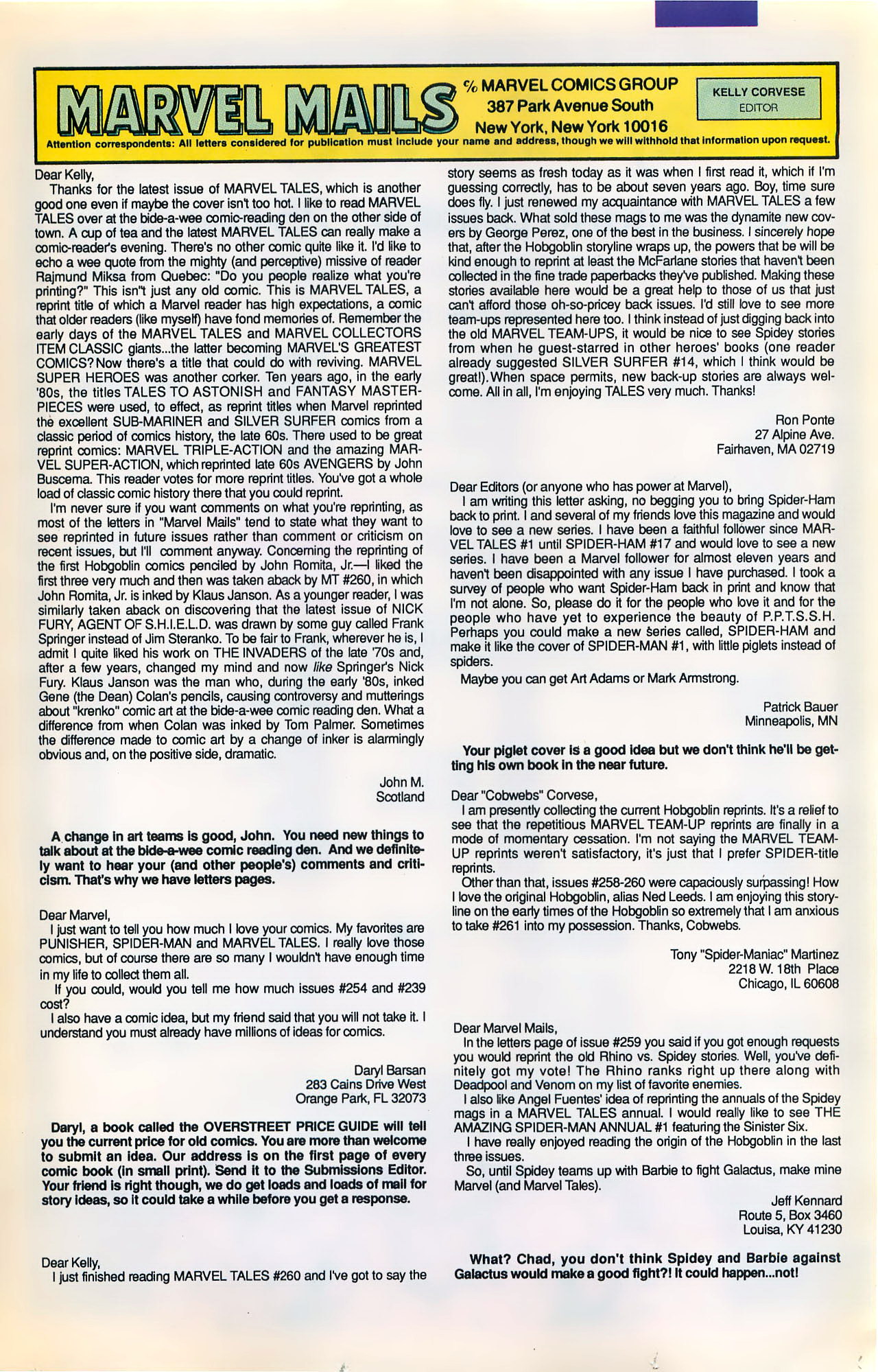 Read online Marvel Tales (1964) comic -  Issue #263 - 34