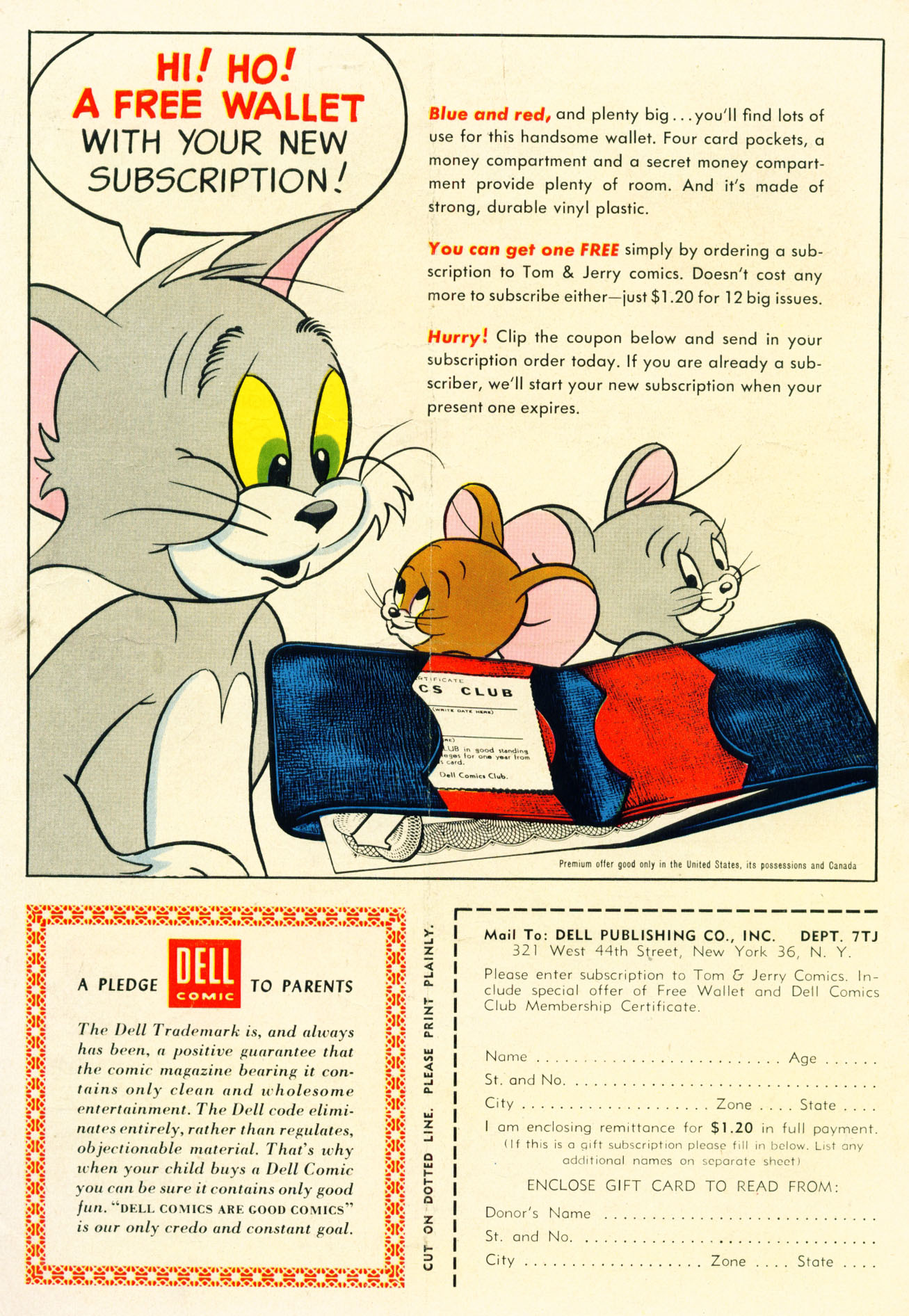 Read online Tom & Jerry Comics comic -  Issue #168 - 2