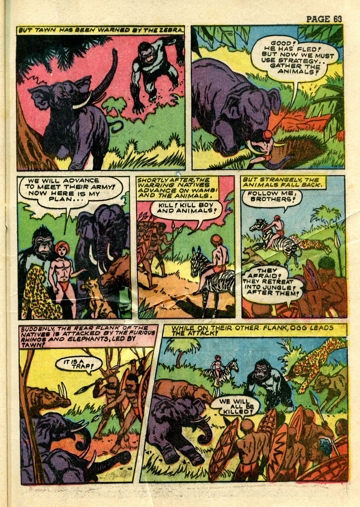 Read online Wambi Jungle Boy comic -  Issue #3 - 65