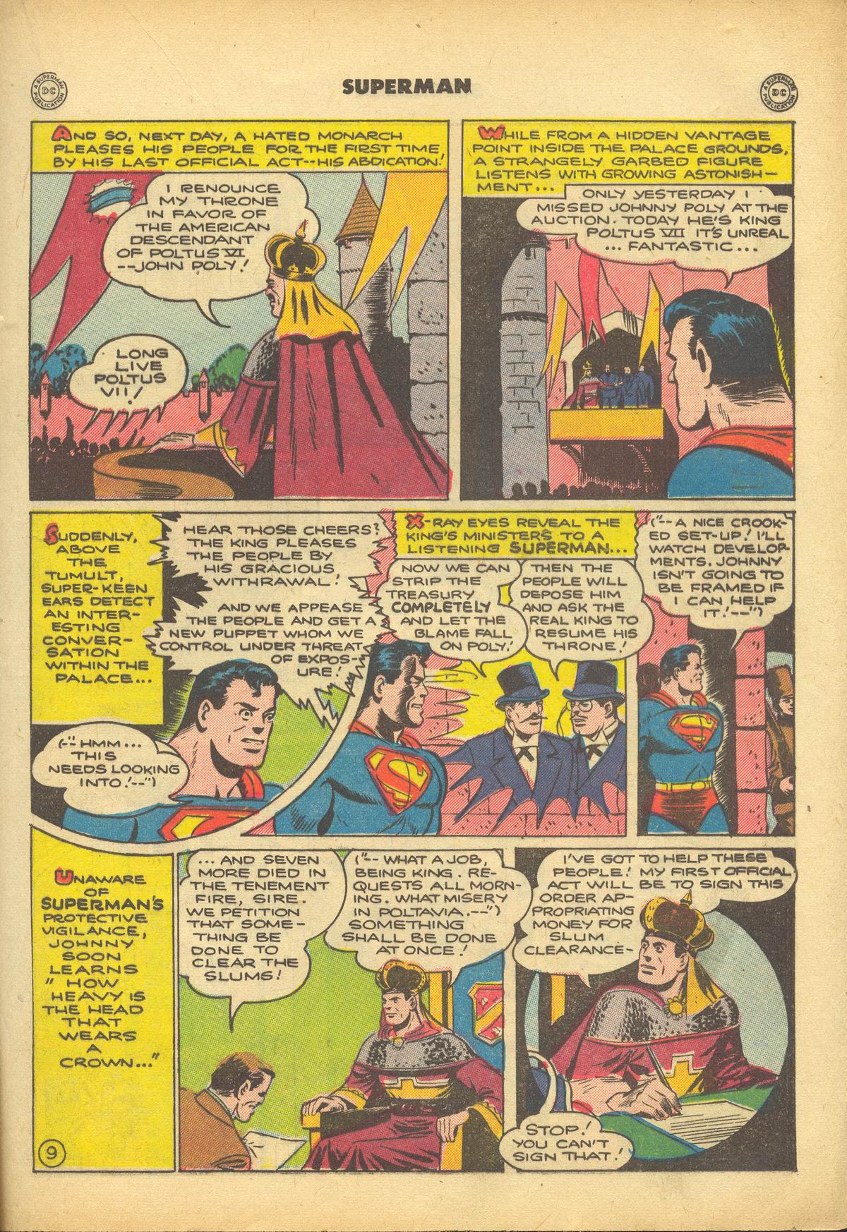 Read online Superman (1939) comic -  Issue #30 - 29