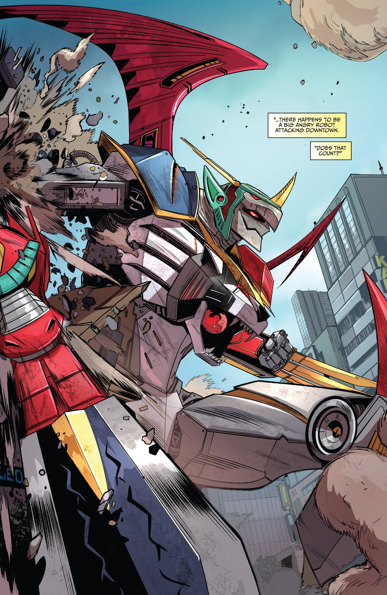 Read online Saban's Go Go Power Rangers comic -  Issue #10 - 13