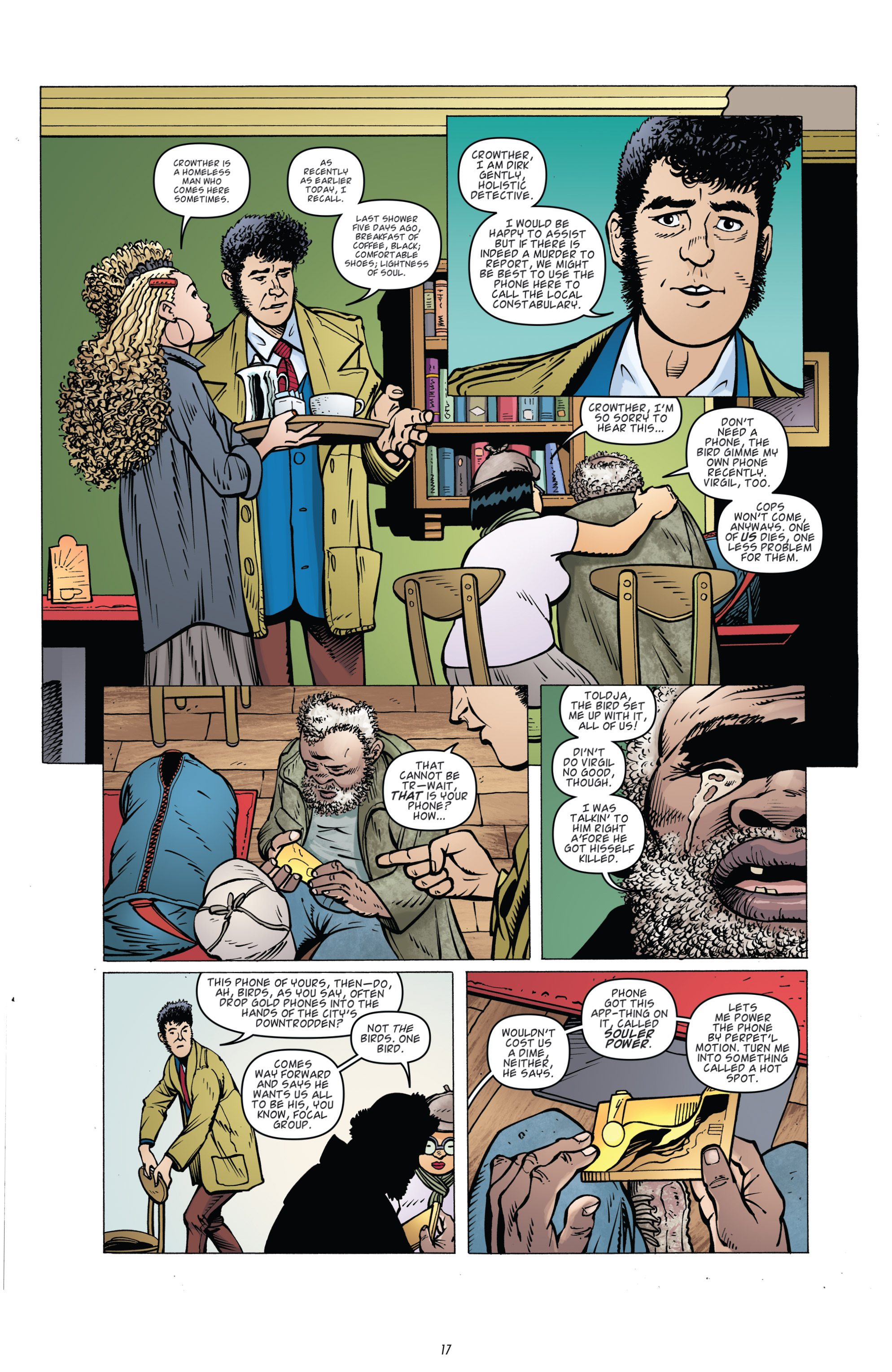 Read online Dirk Gently's Holistic Detective Agency comic -  Issue #1 - 19