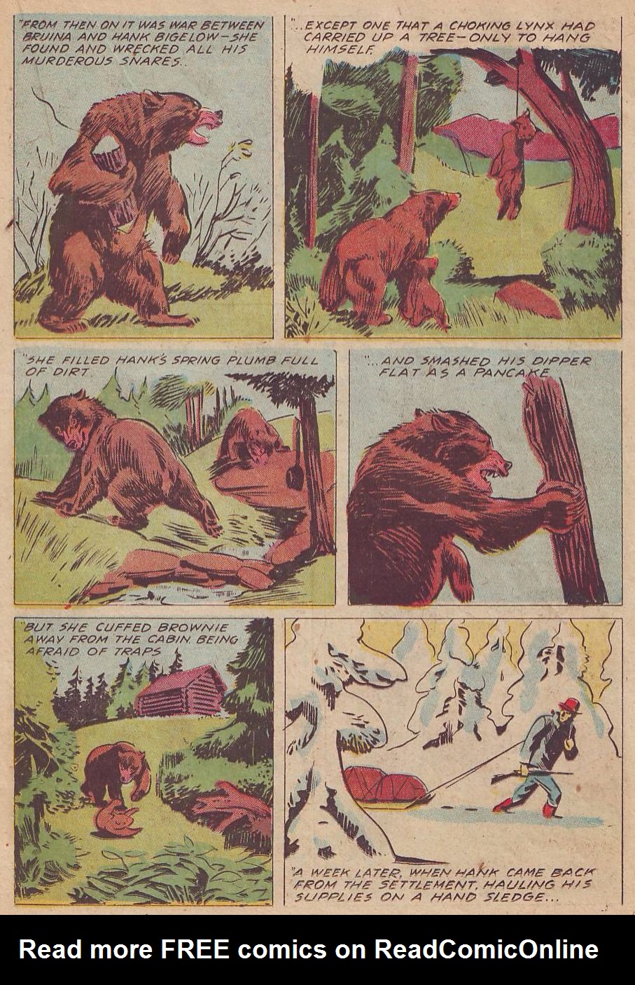 Read online Animal Comics comic -  Issue #28 - 31