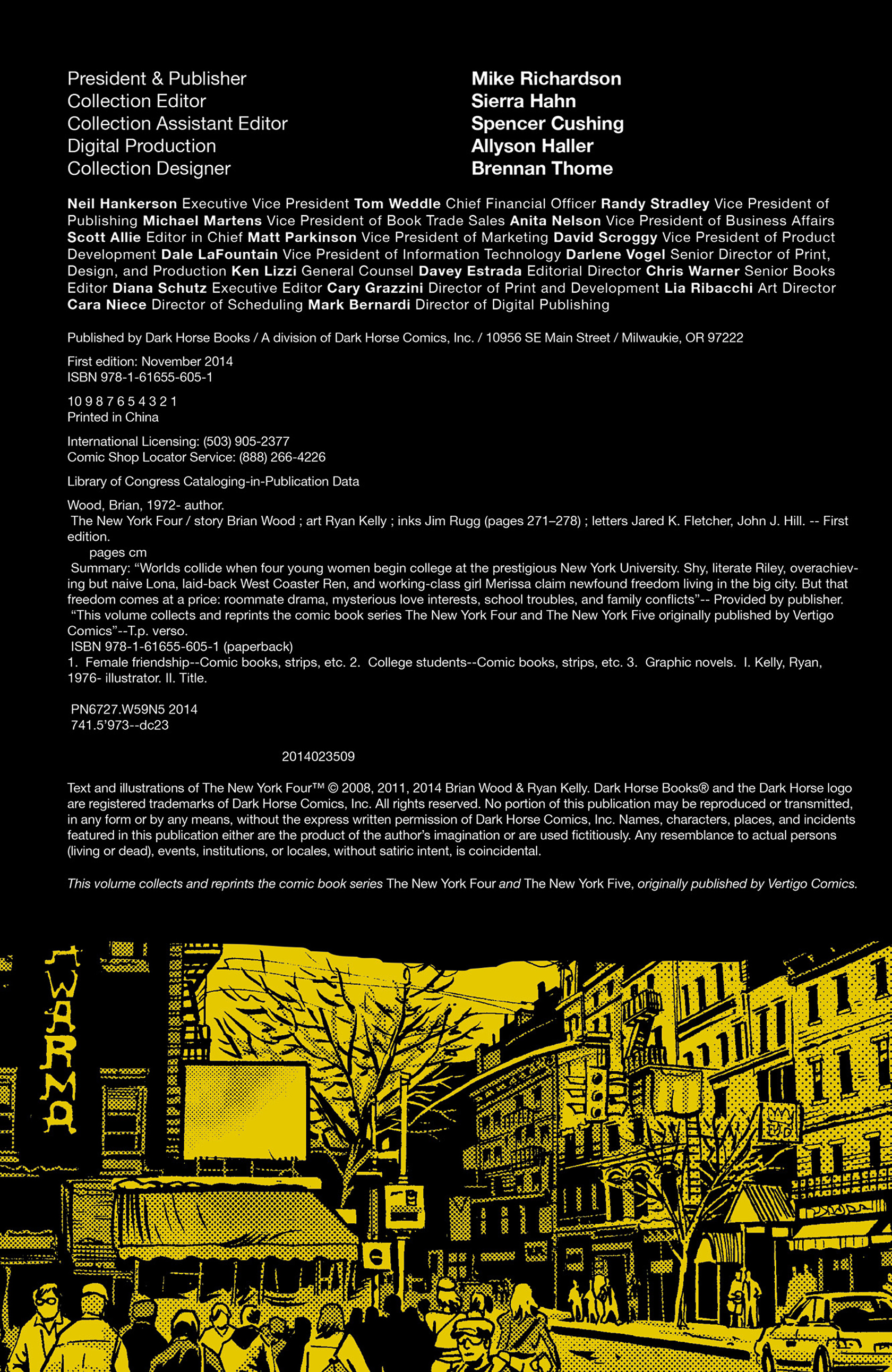 Read online New York Four comic -  Issue # TPB - 4