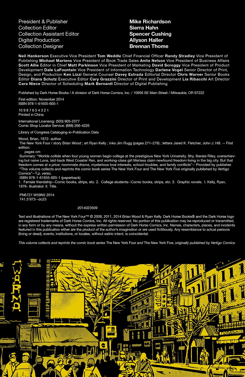New York Four issue TPB - Page 4