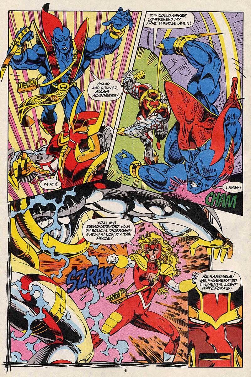 Read online Guardians of the Galaxy (1990) comic -  Issue #55 - 6