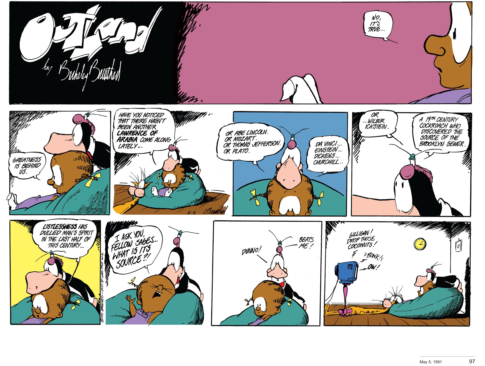 Read online Berkeley Breathed’s Outland comic -  Issue # TPB (Part 1) - 98