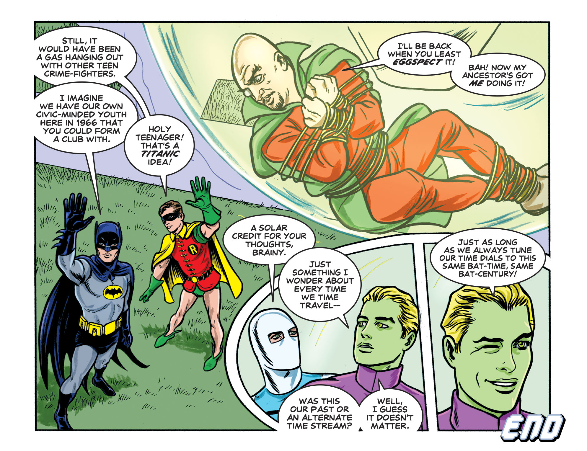 Read online Batman '66 Meets the Legion of Super-Heroes comic -  Issue #2 - 23