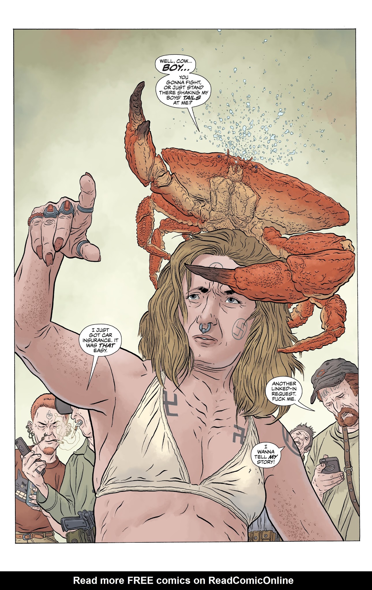 Read online The Shaolin Cowboy: Who'll Stop the Reign? comic -  Issue #4 - 4