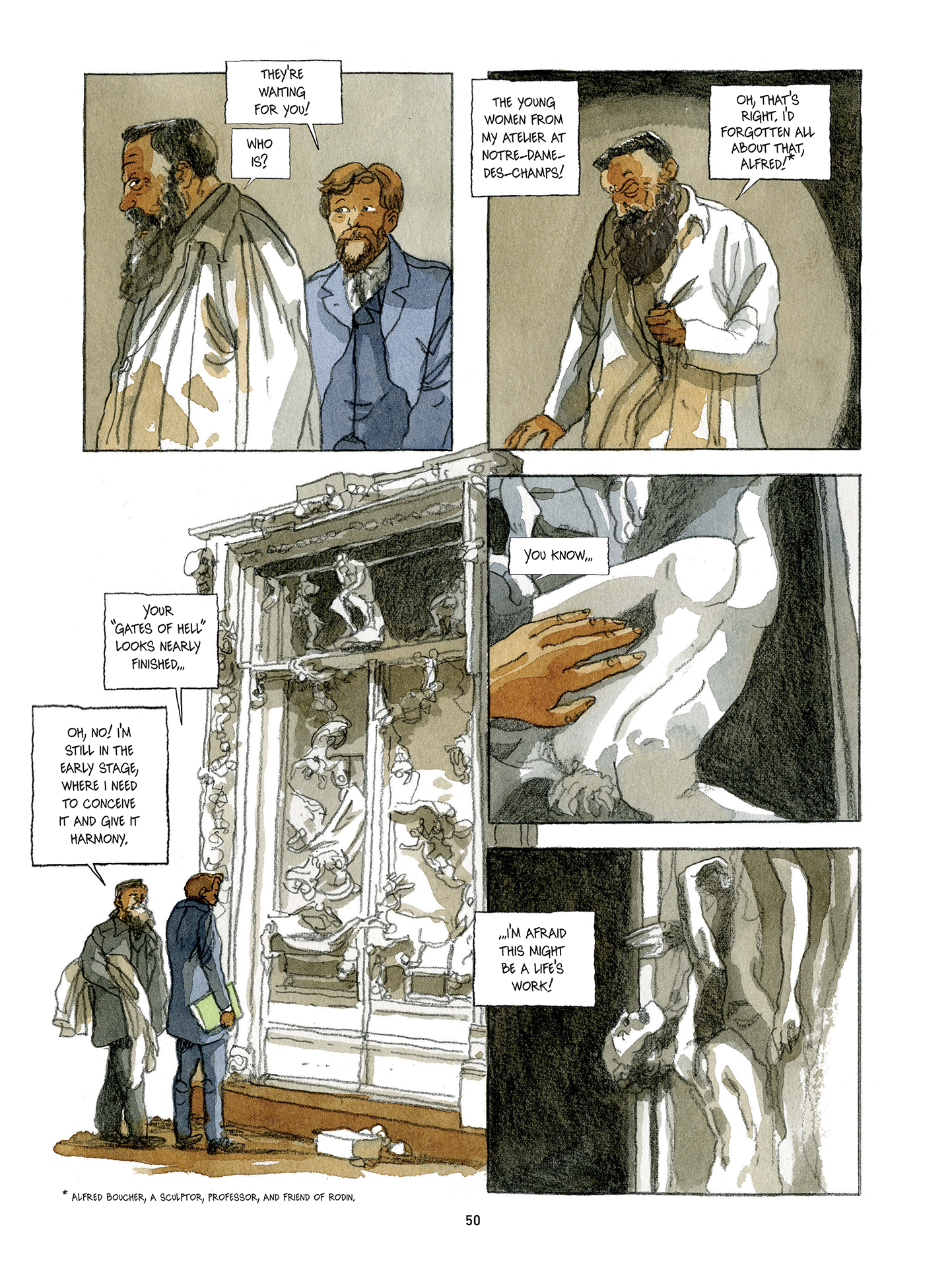 Read online Rodin: Fugit Amor, An Intimate Portrait comic -  Issue # TPB - 51