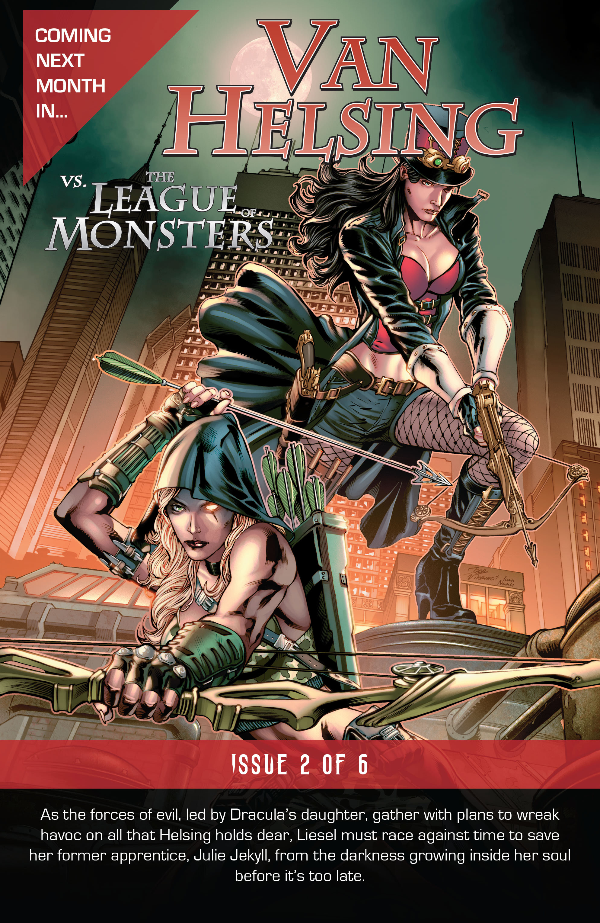 Read online Van Helsing vs The League of Monsters comic -  Issue #1 - 24