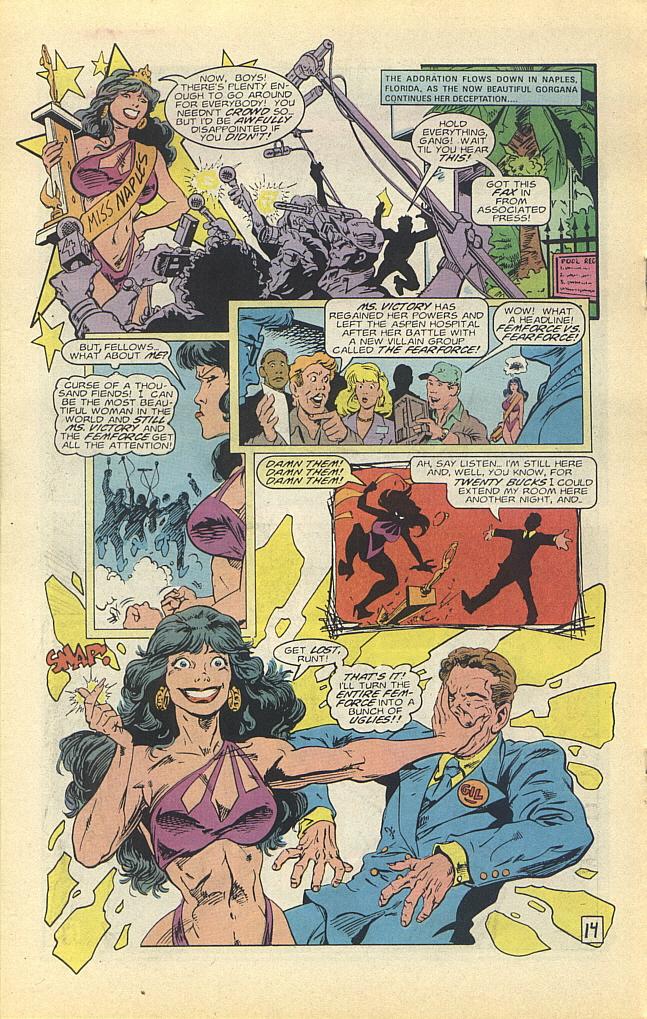 Read online Femforce comic -  Issue #78 - 18