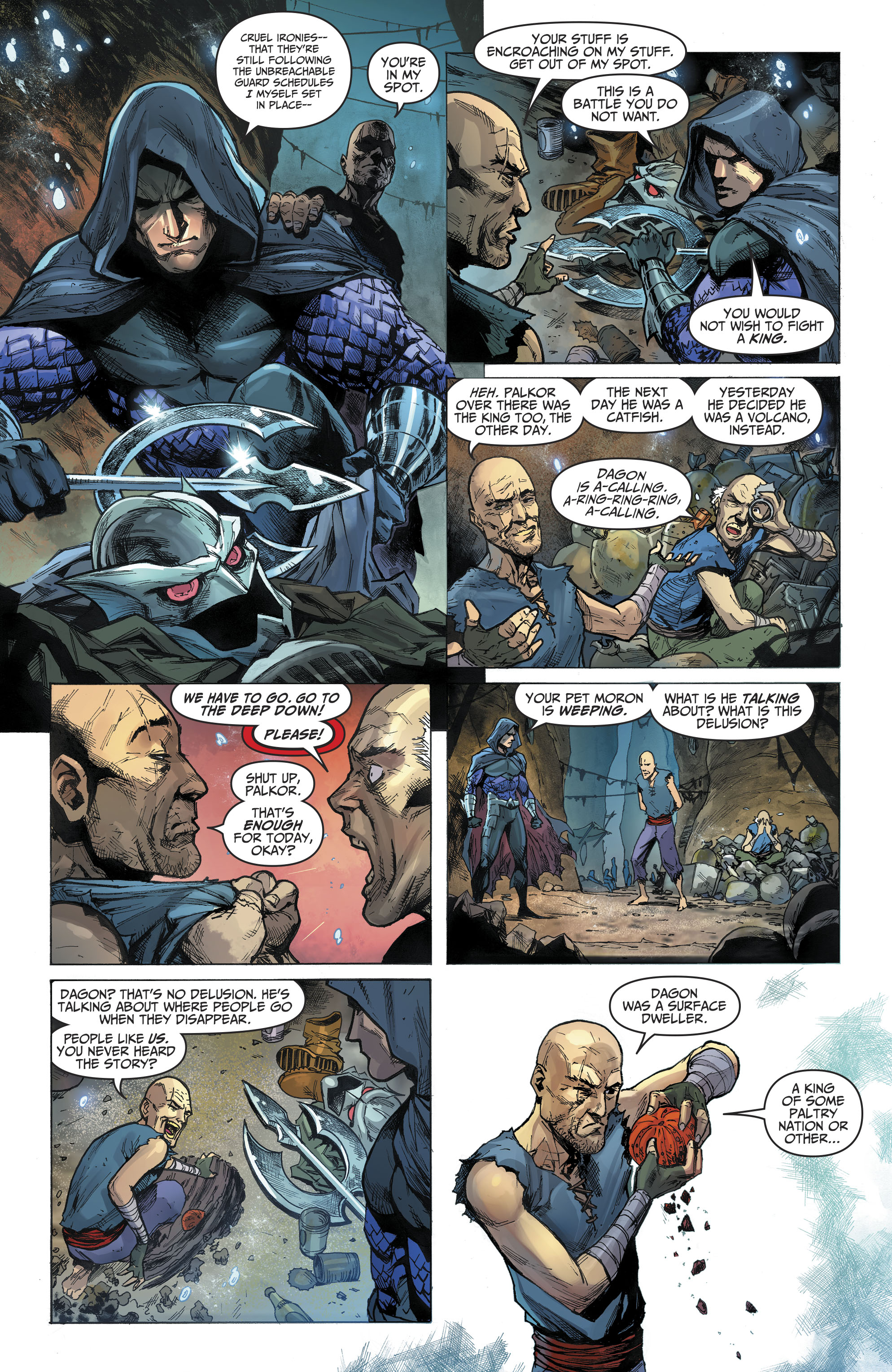 Read online Ocean Master: Year of the Villain comic -  Issue # Full - 7