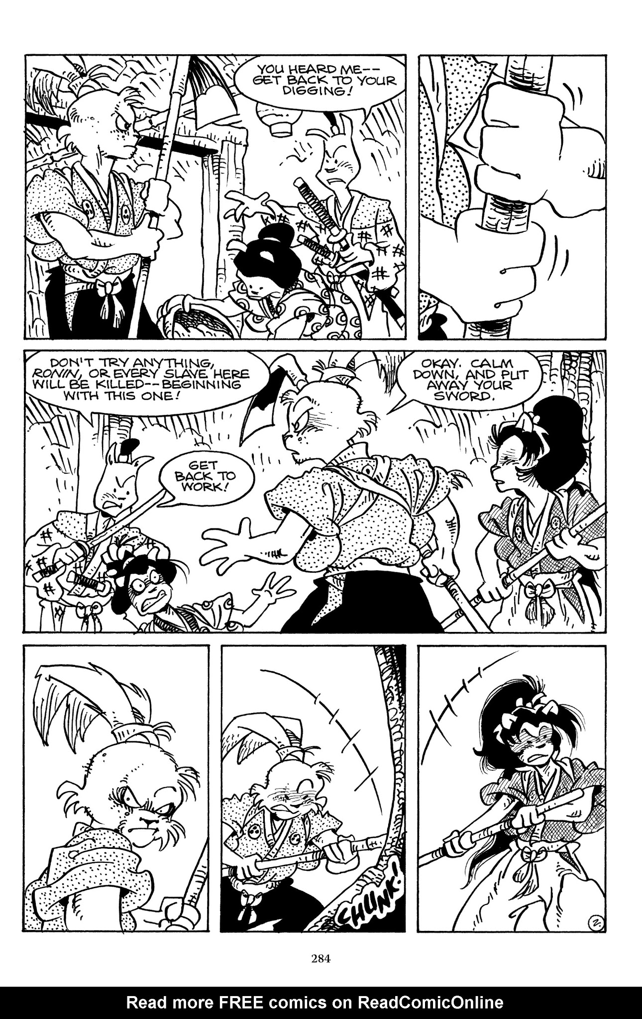 Read online The Usagi Yojimbo Saga comic -  Issue # TPB 5 - 280