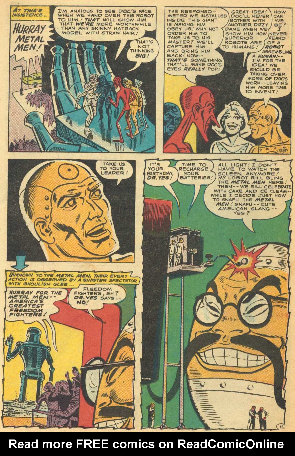 Metal Men (1963) Issue #20 #20 - English 22