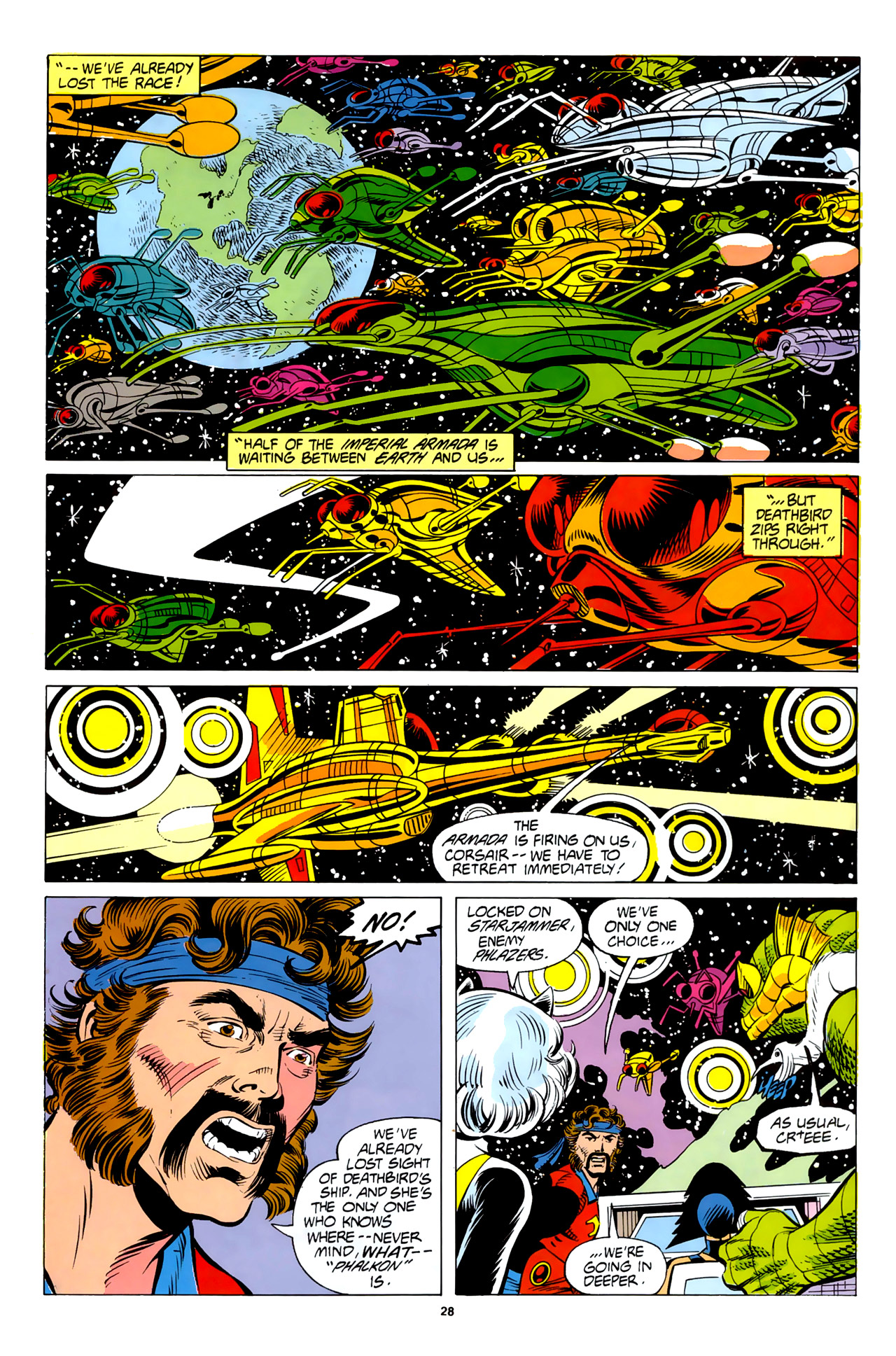 Read online X-Men Spotlight On...Starjammers comic -  Issue #2 - 30