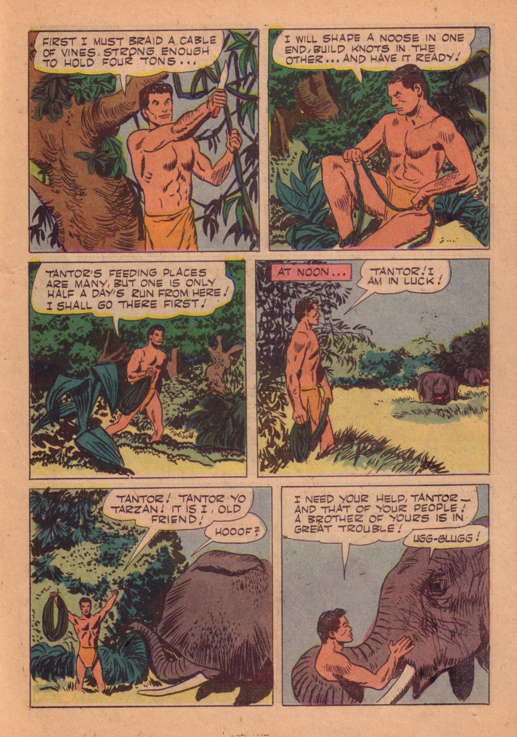 Read online Tarzan (1948) comic -  Issue #93 - 23