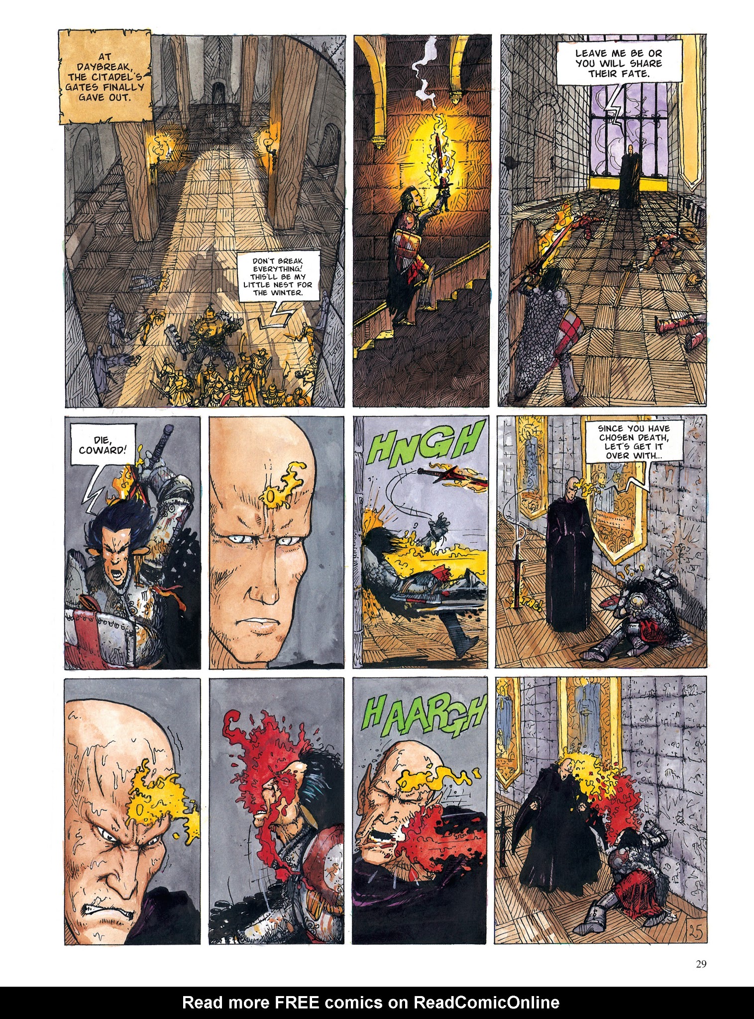 Read online The Black Moon Chronicles comic -  Issue #1 - 30