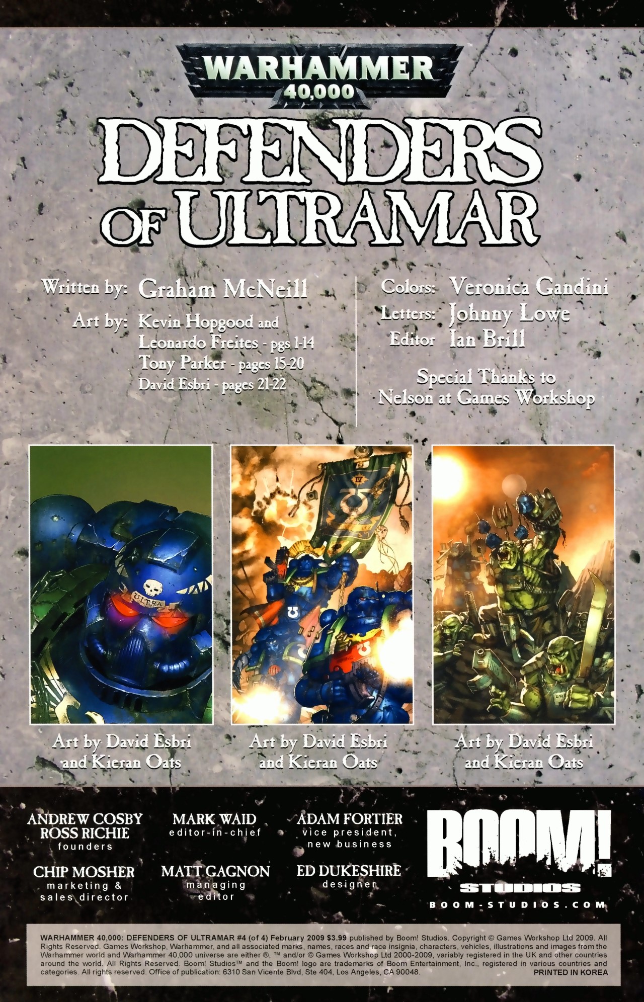 Read online Warhammer 40,000: Defenders of Ultramar comic -  Issue #4 - 4