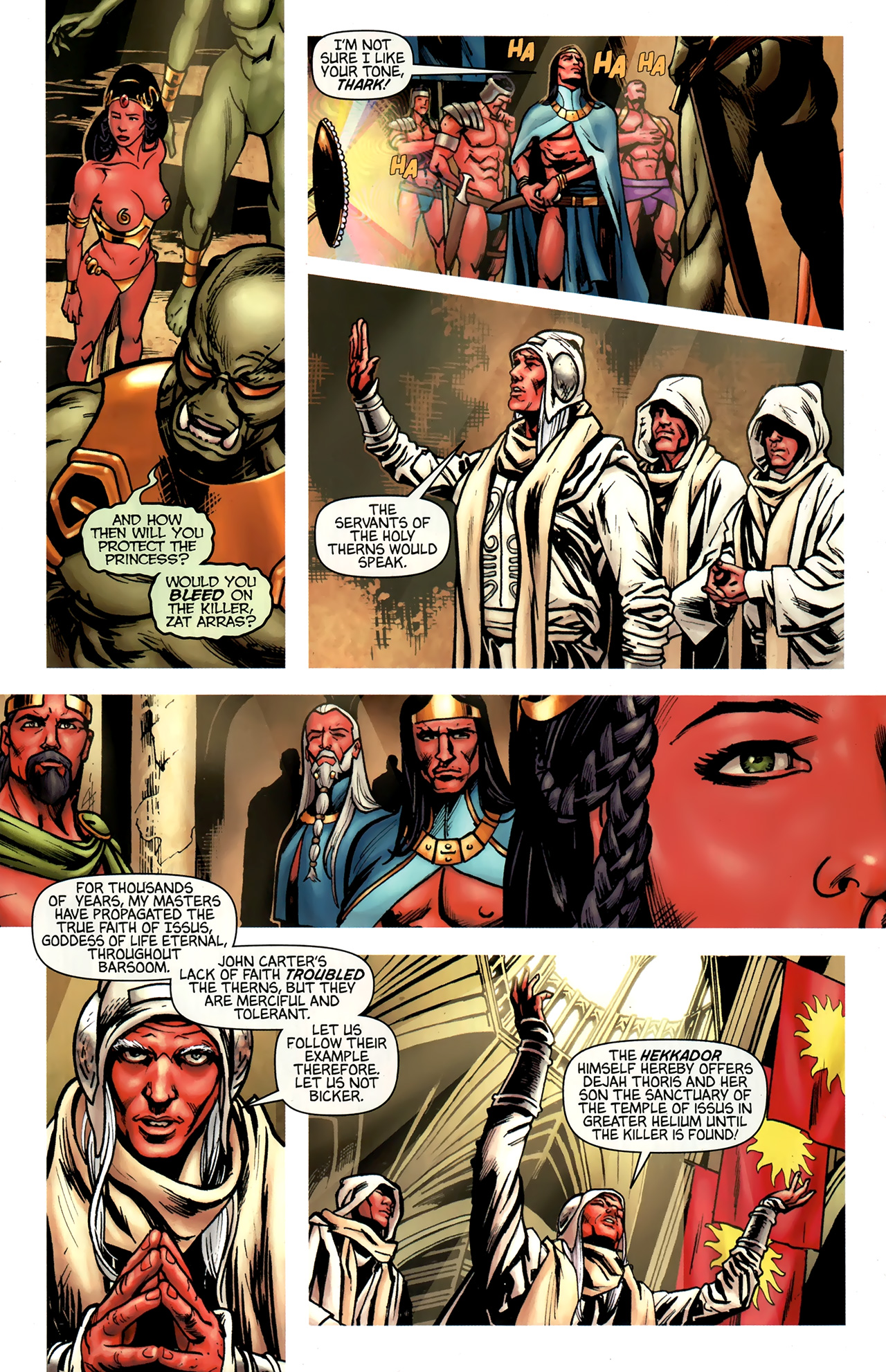 Read online Warlord of Mars comic -  Issue #10 - 16