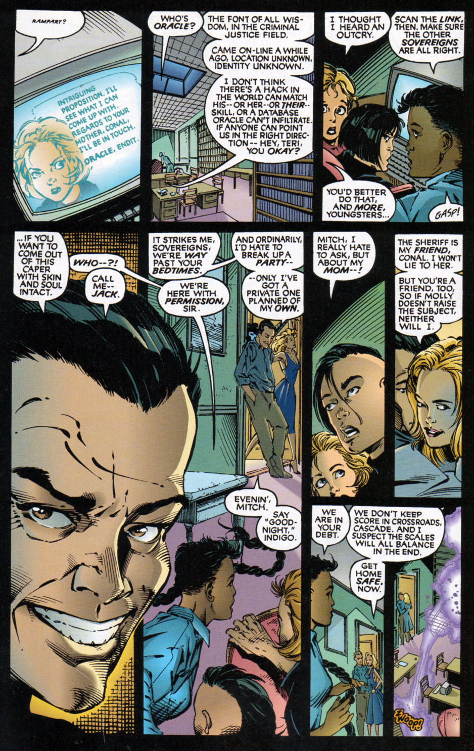 Read online Sovereign Seven comic -  Issue #8 - 10