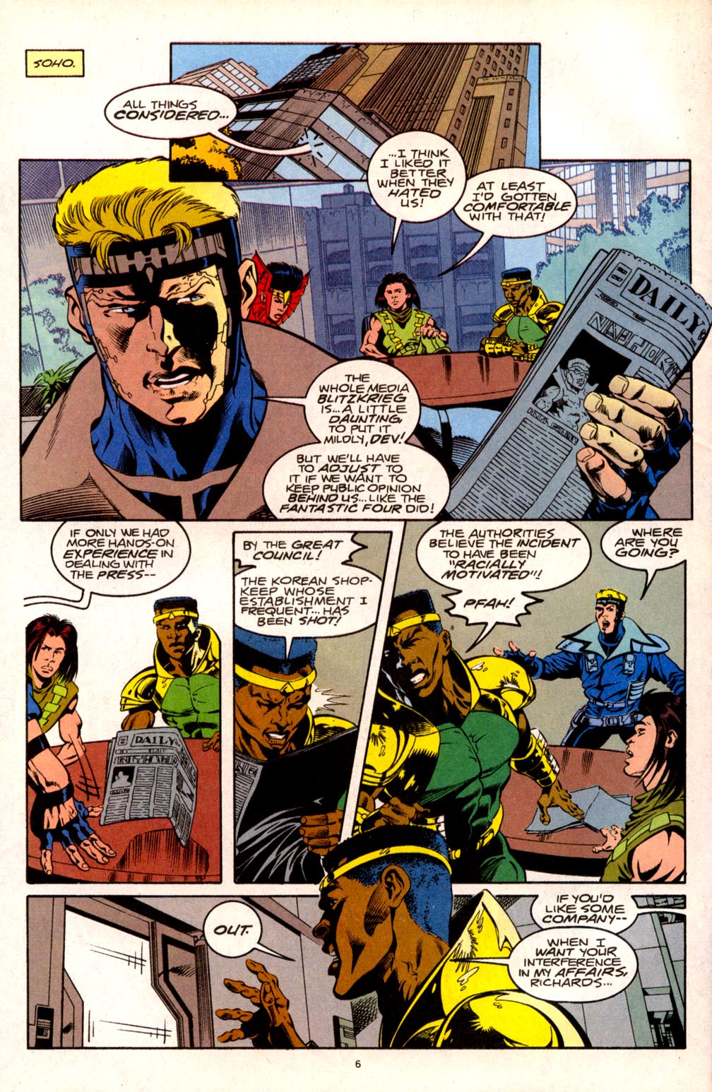 Read online Fantastic Force (1994) comic -  Issue #6 - 6