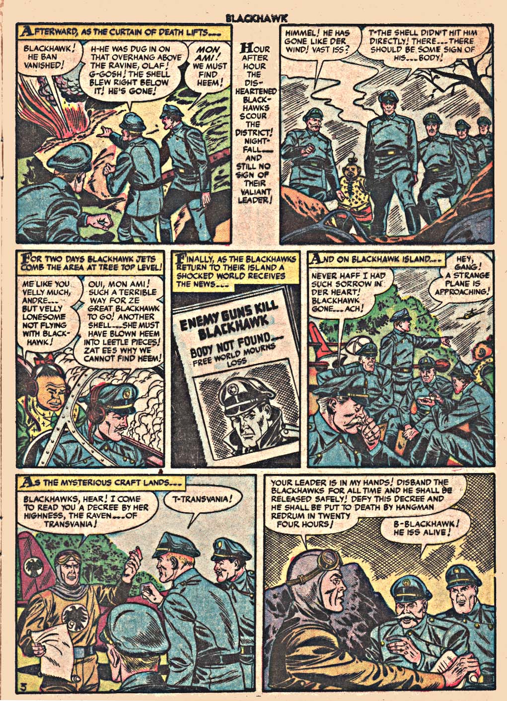 Read online Blackhawk (1957) comic -  Issue #73 - 5