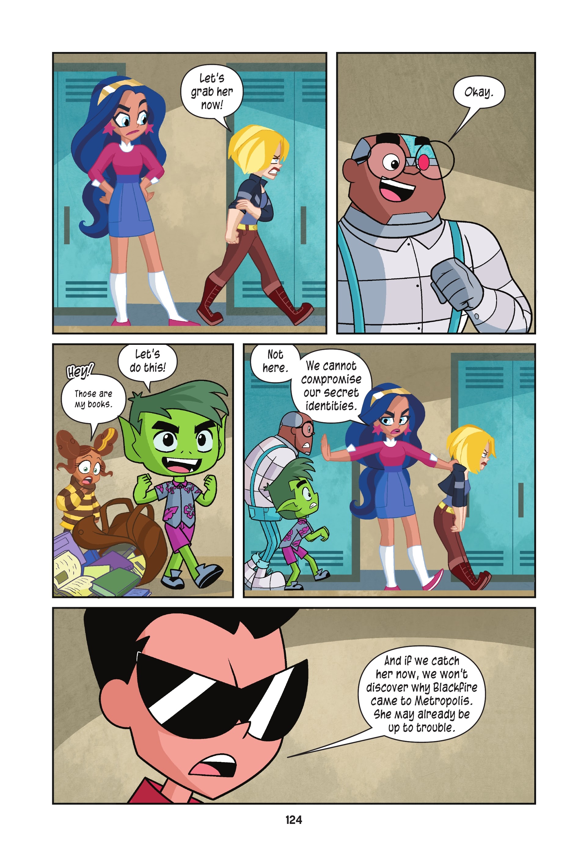 Read online Teen Titans Go!/DC Super Hero Girls: Exchange Students comic -  Issue # TPB (Part 2) - 22
