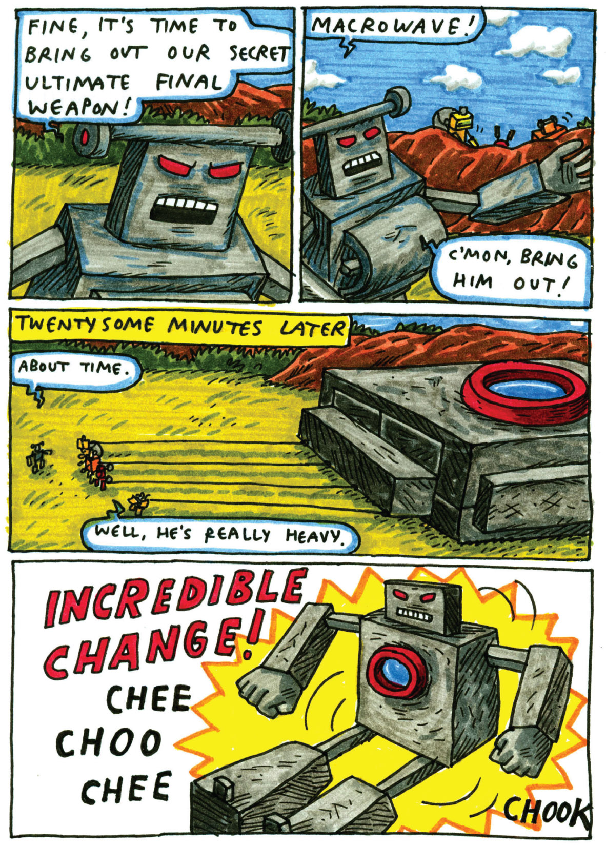 Read online Incredible Change-Bots comic -  Issue # TPB 2 - 128