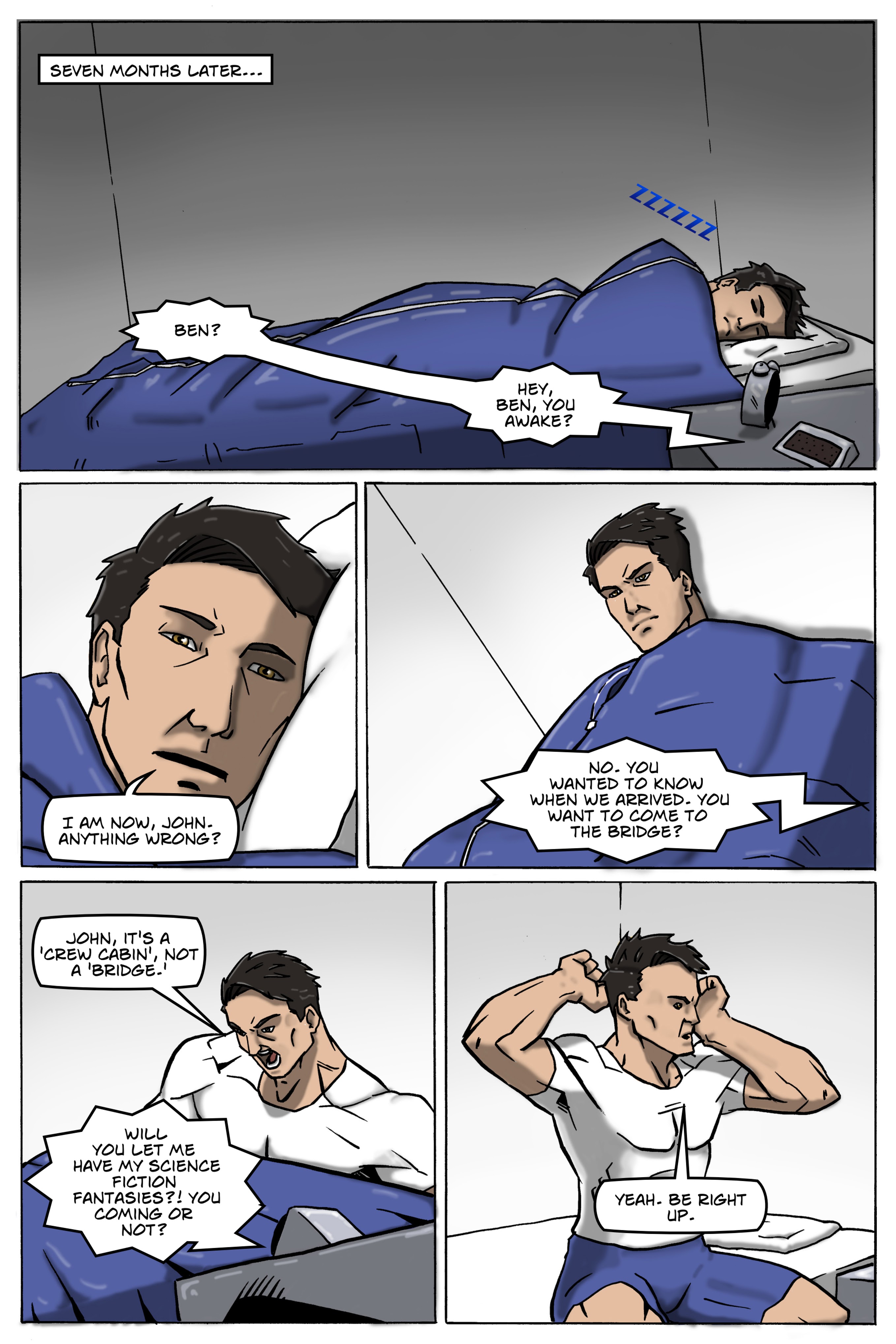 Read online Mars One comic -  Issue #1 - 11