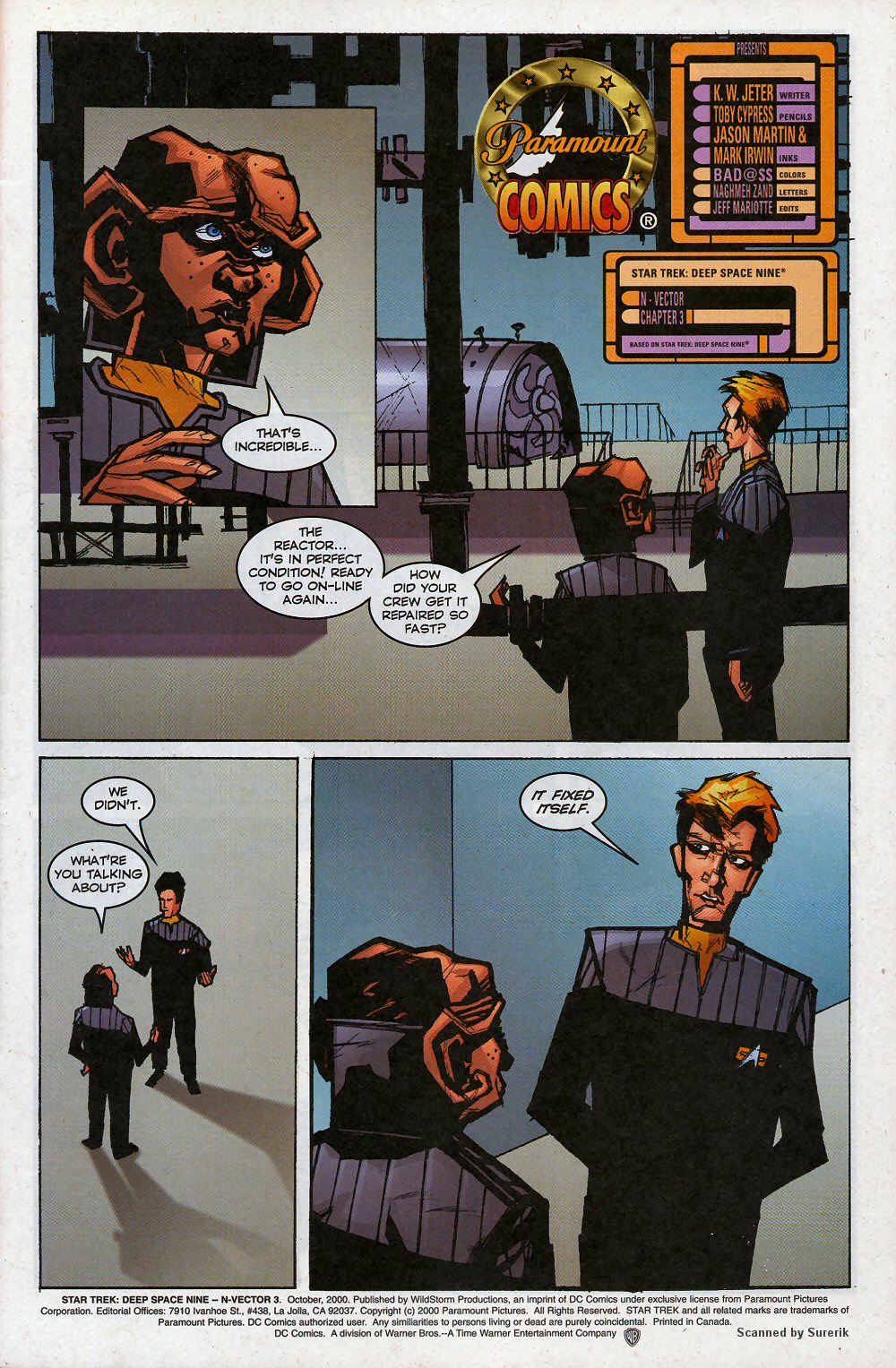 Read online Star Trek: Deep Space Nine: N-Vector comic -  Issue #3 - 2
