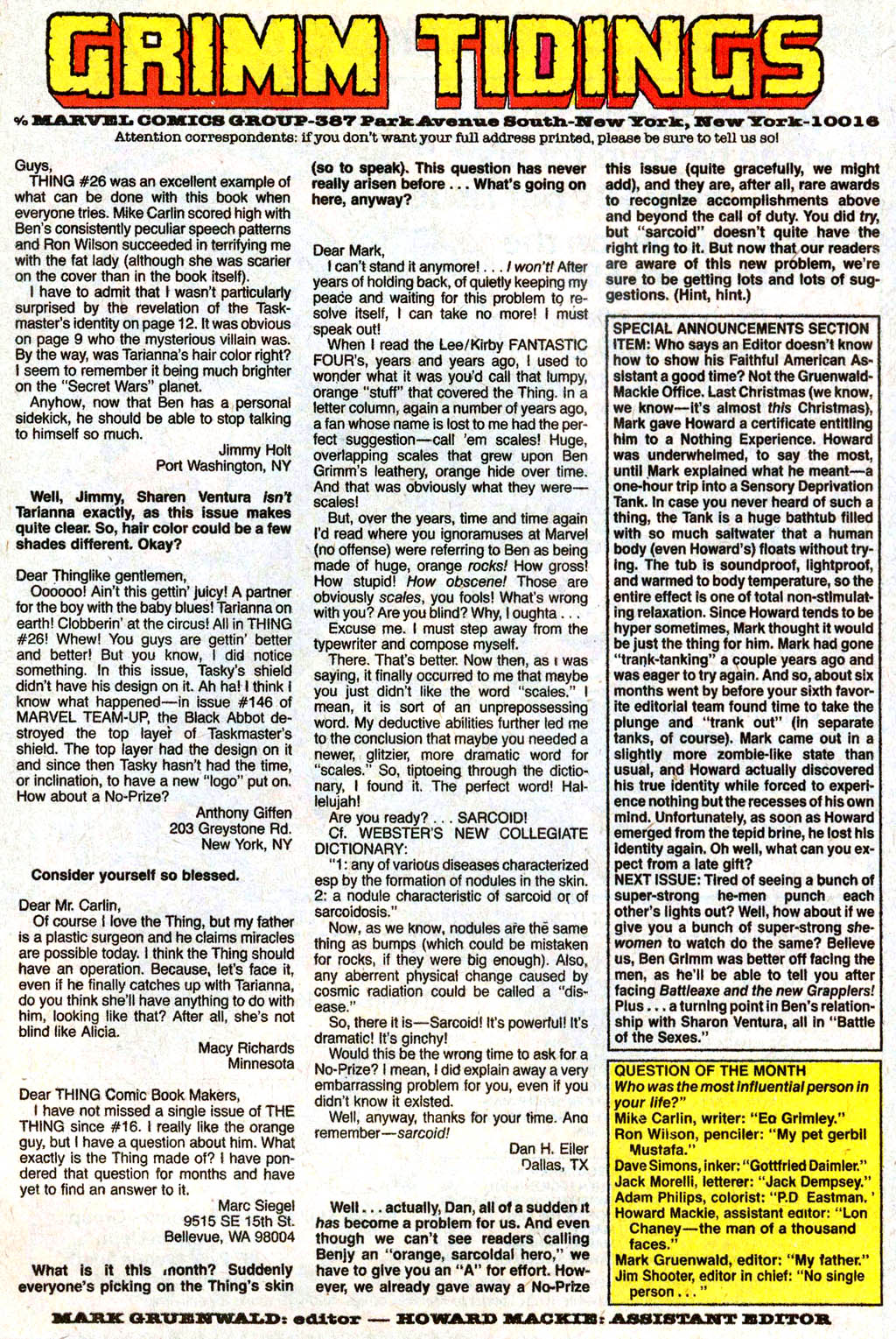 Read online The Thing comic -  Issue #32 - 24