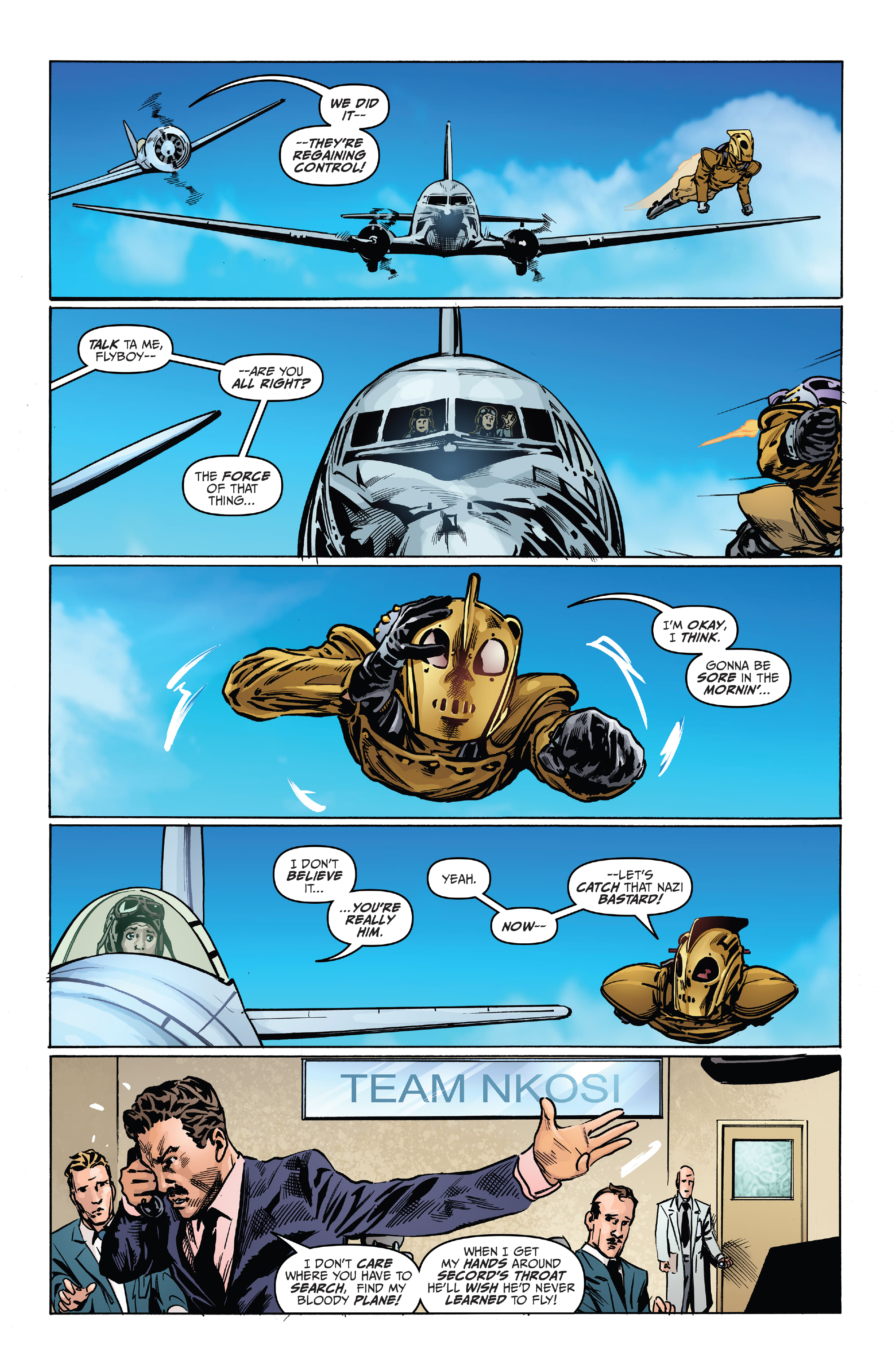 Read online The Rocketeer: The Great Race comic -  Issue #4 - 6