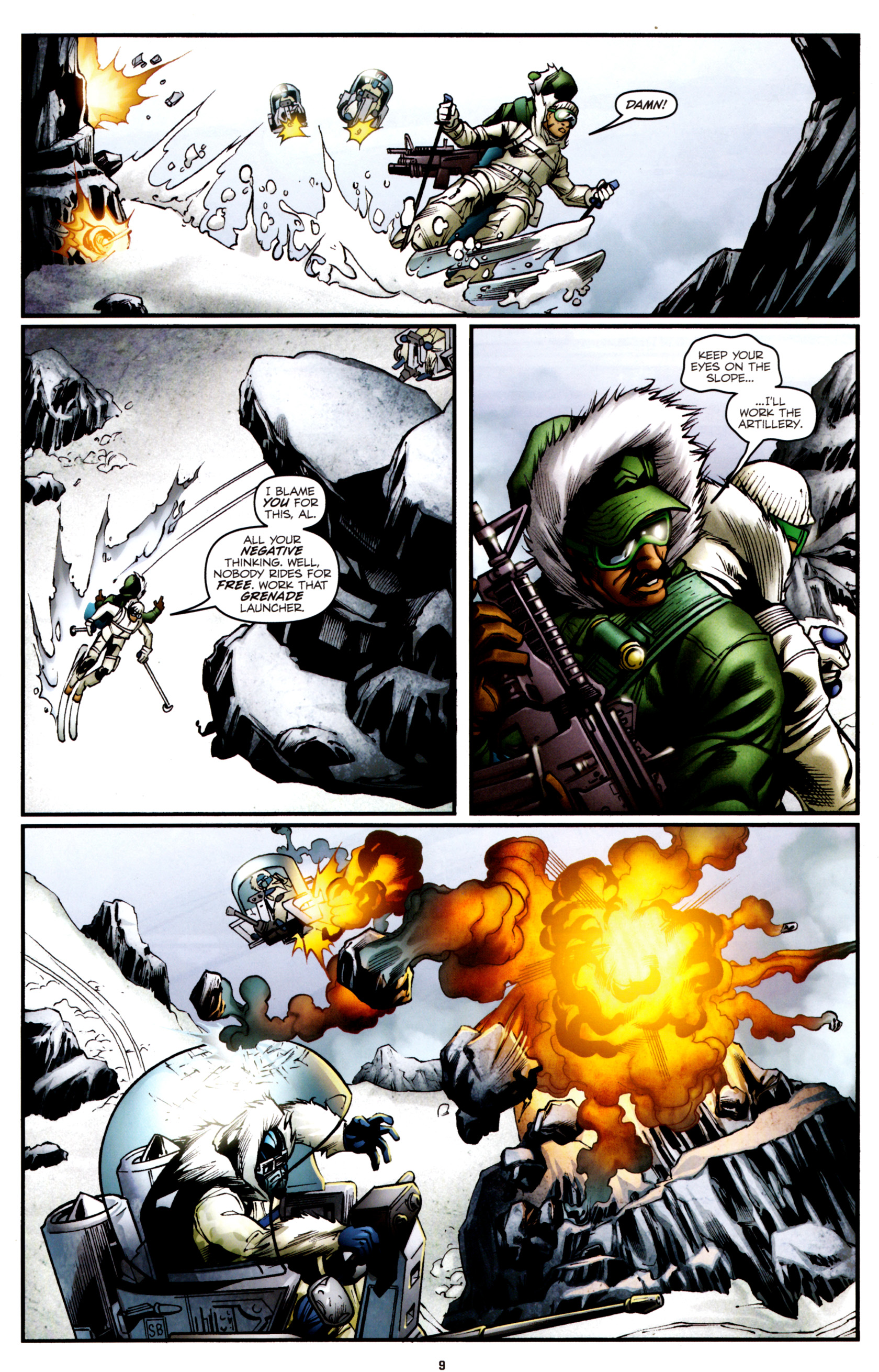 Read online G.I. Joe: Snake Eyes comic -  Issue #4 - 12