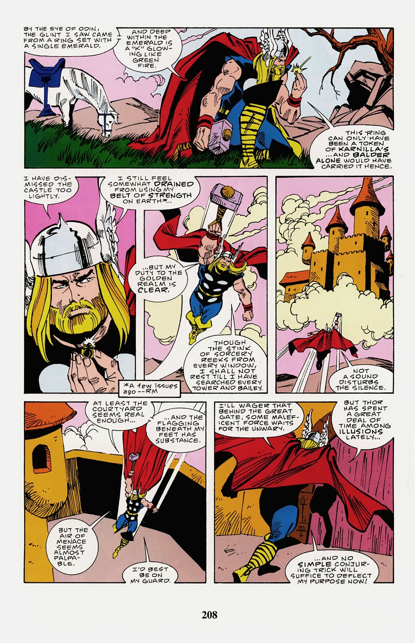Read online Thor Visionaries: Walter Simonson comic -  Issue # TPB 3 - 210