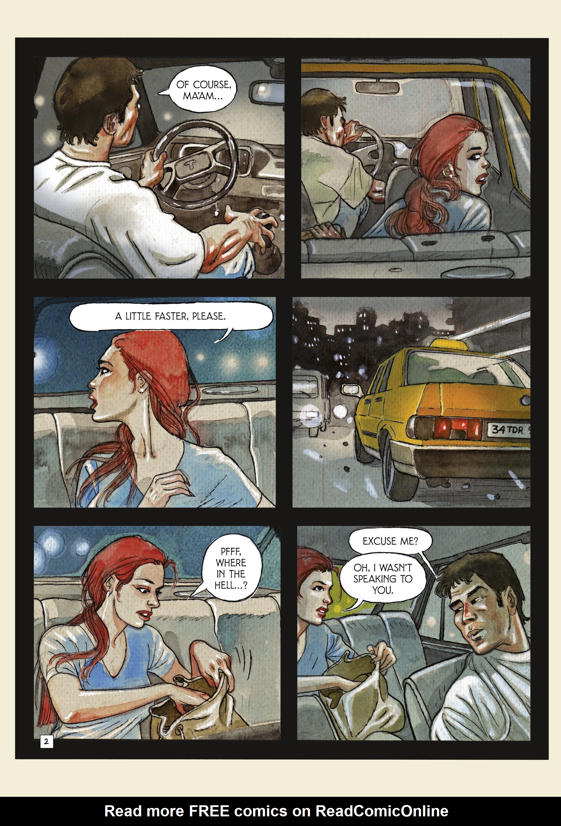 Read online Taxi Tales comic -  Issue #2 - 8