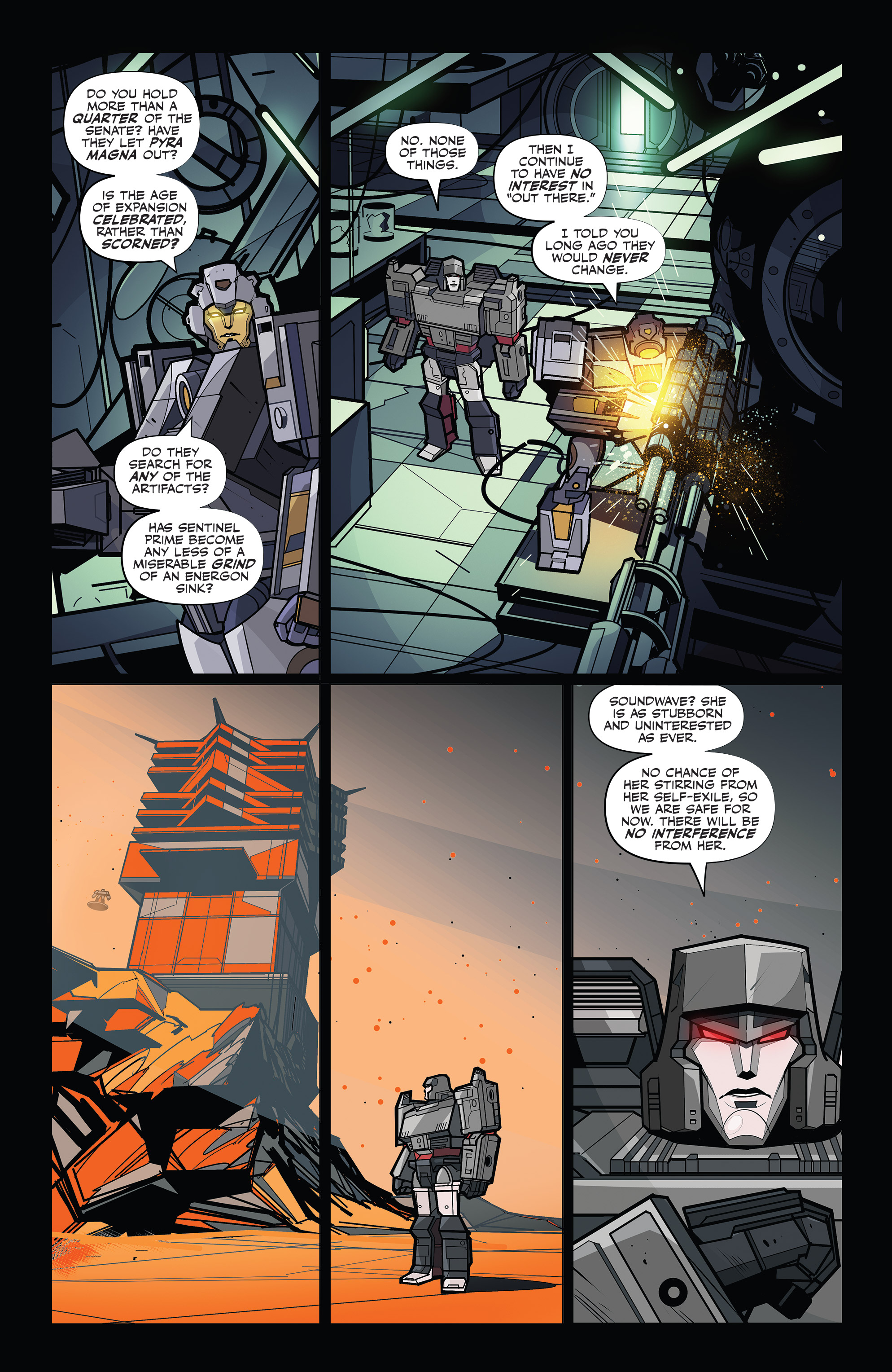 Read online Transformers (2019) comic -  Issue #8 - 16