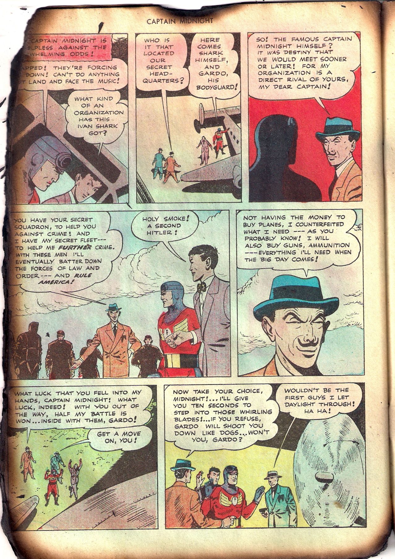 Read online Captain Midnight (1942) comic -  Issue #33 - 30