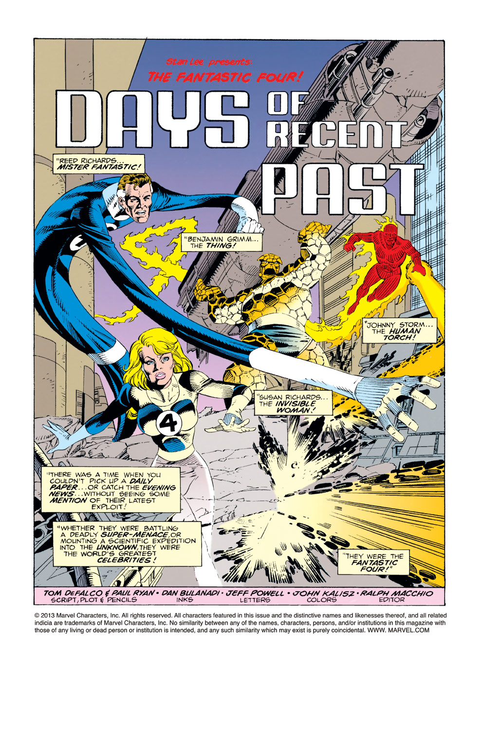 Read online Fantastic Four (1961) comic -  Issue #393 - 2