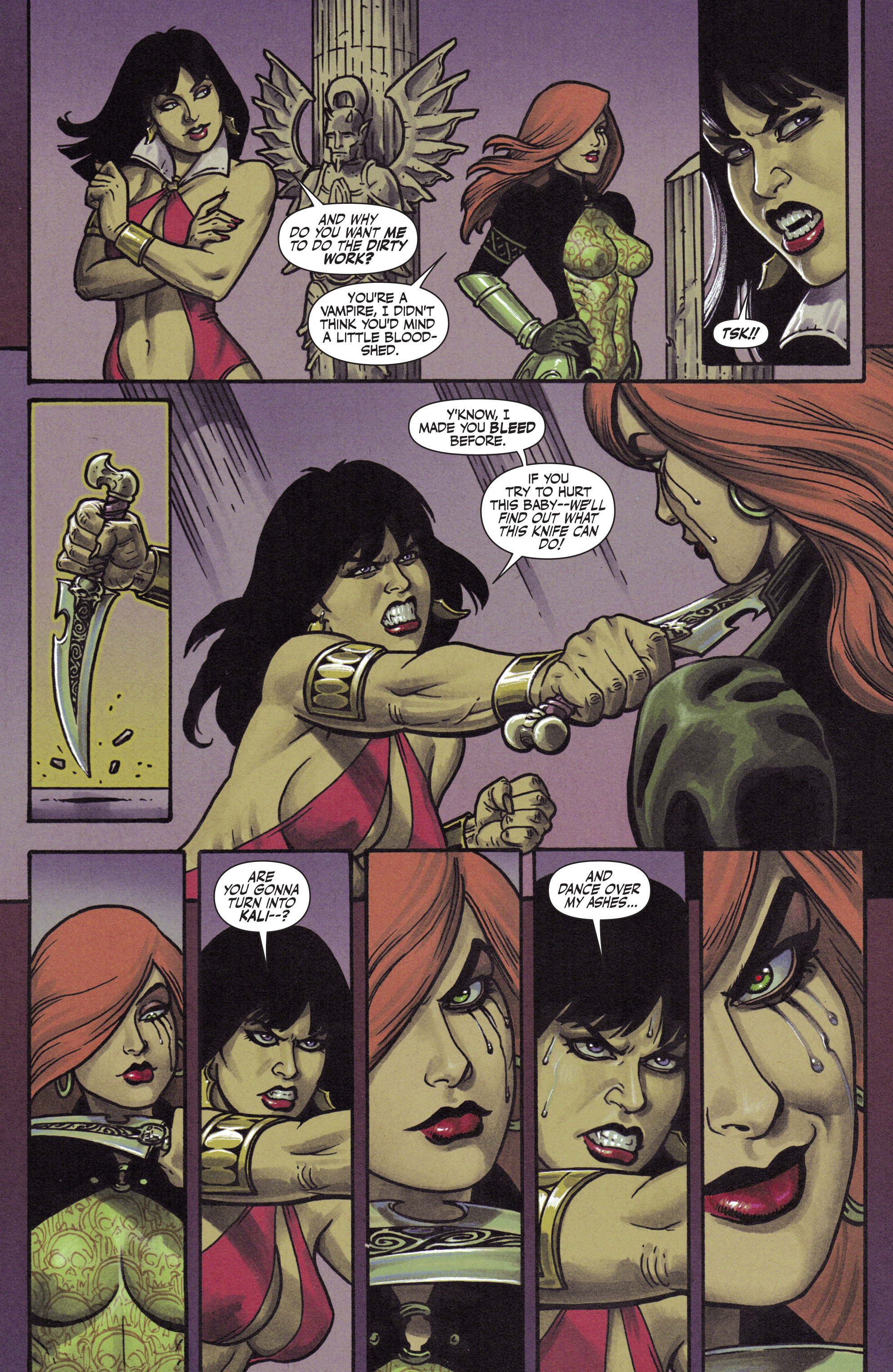 Read online Dawn/Vampirella comic -  Issue #5 - 16