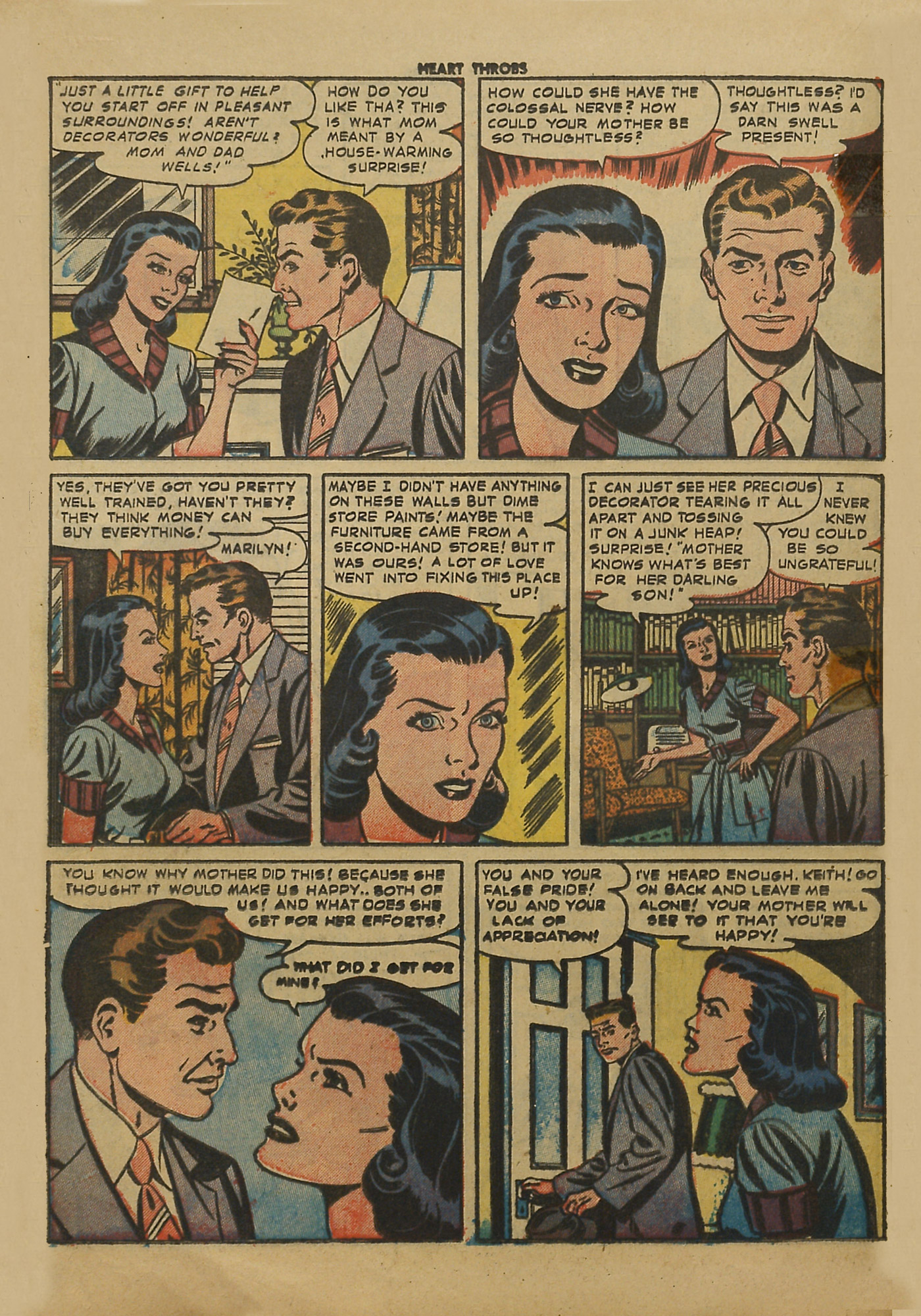 Read online Heart Throbs comic -  Issue #25 - 16