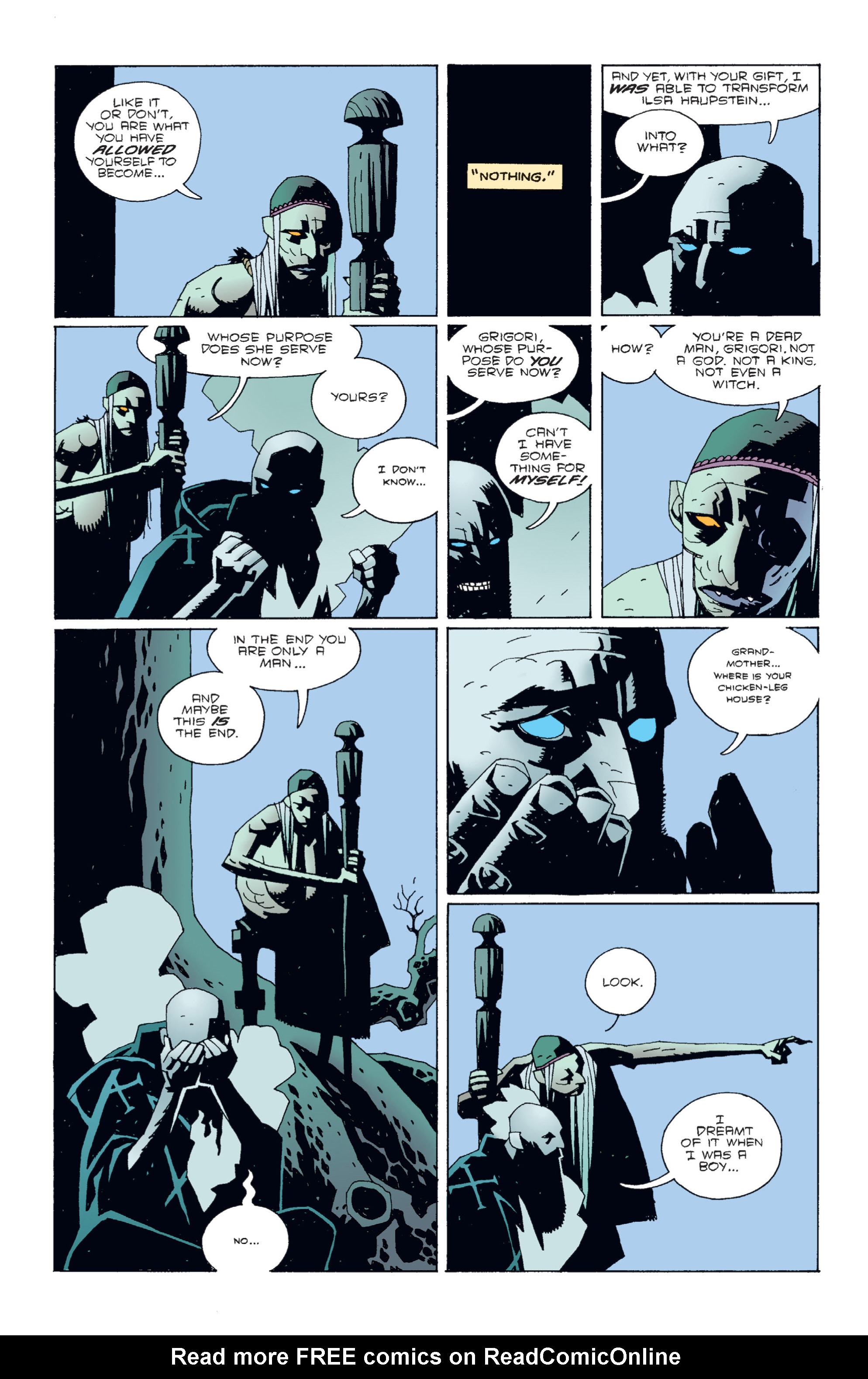Read online Hellboy comic -  Issue #2 - 135