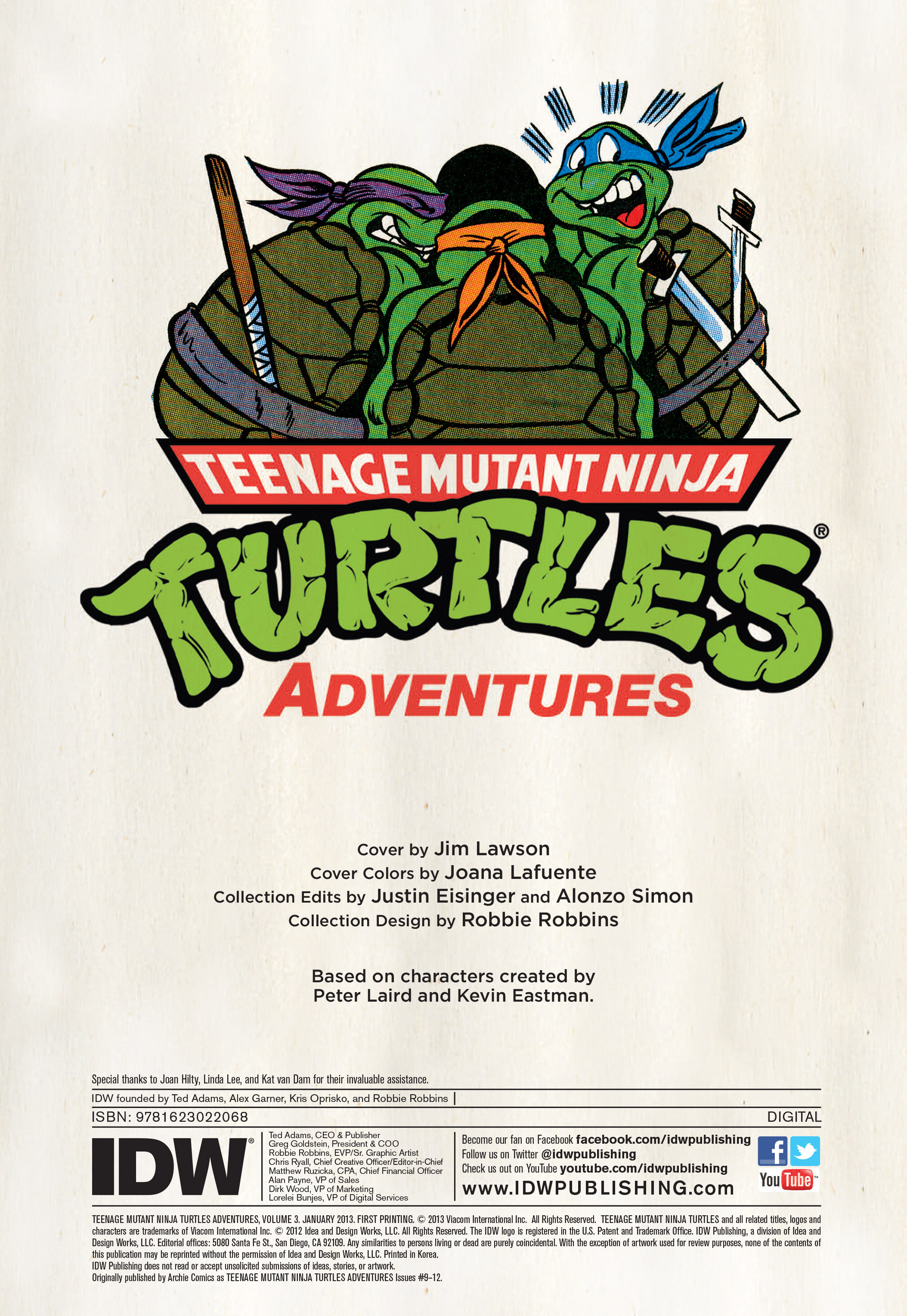 Read online Teenage Mutant Ninja Turtles Adventures (2012) comic -  Issue # TPB 3 - 2
