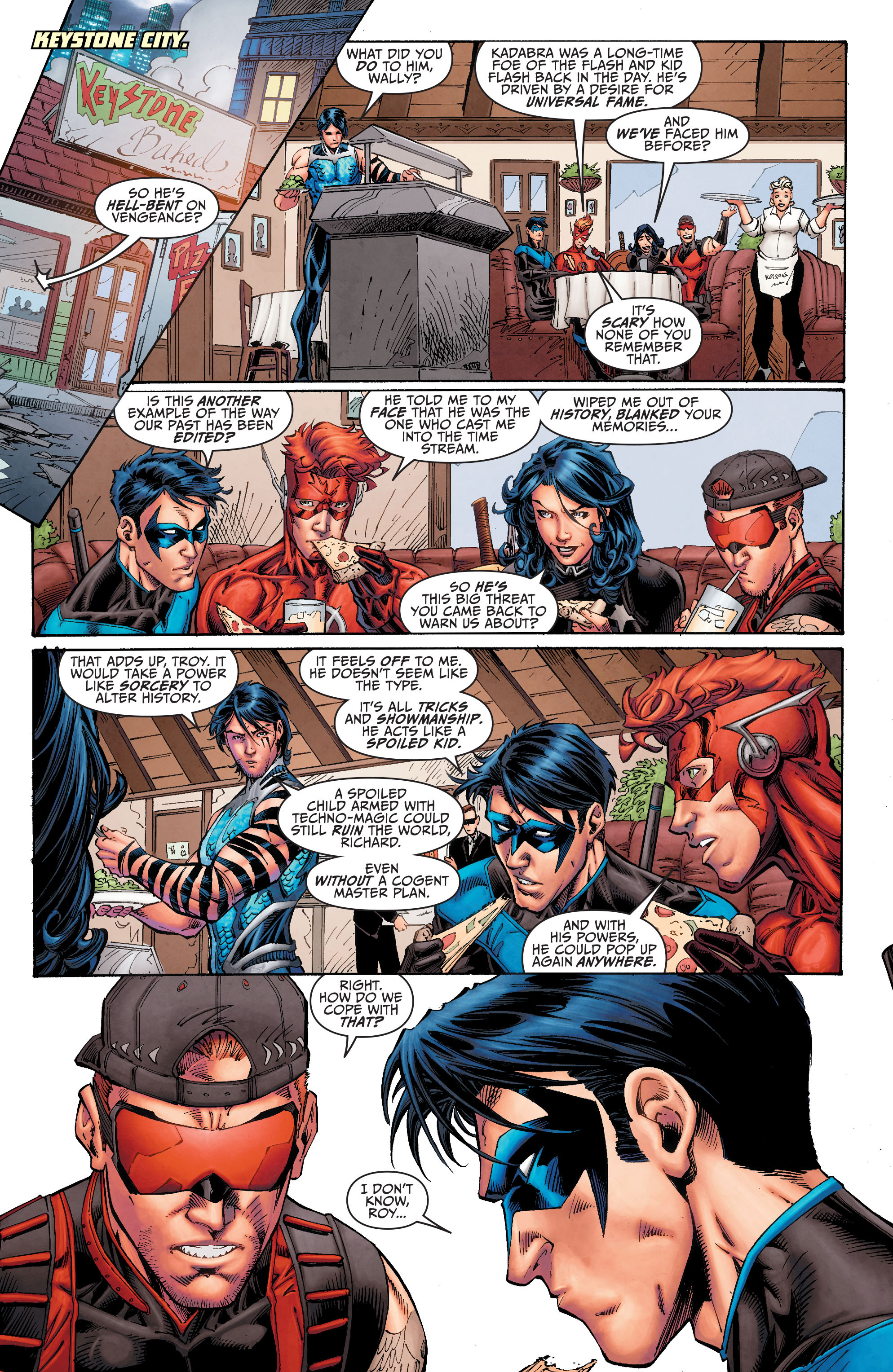 Read online Titans (2016) comic -  Issue #3 - 14