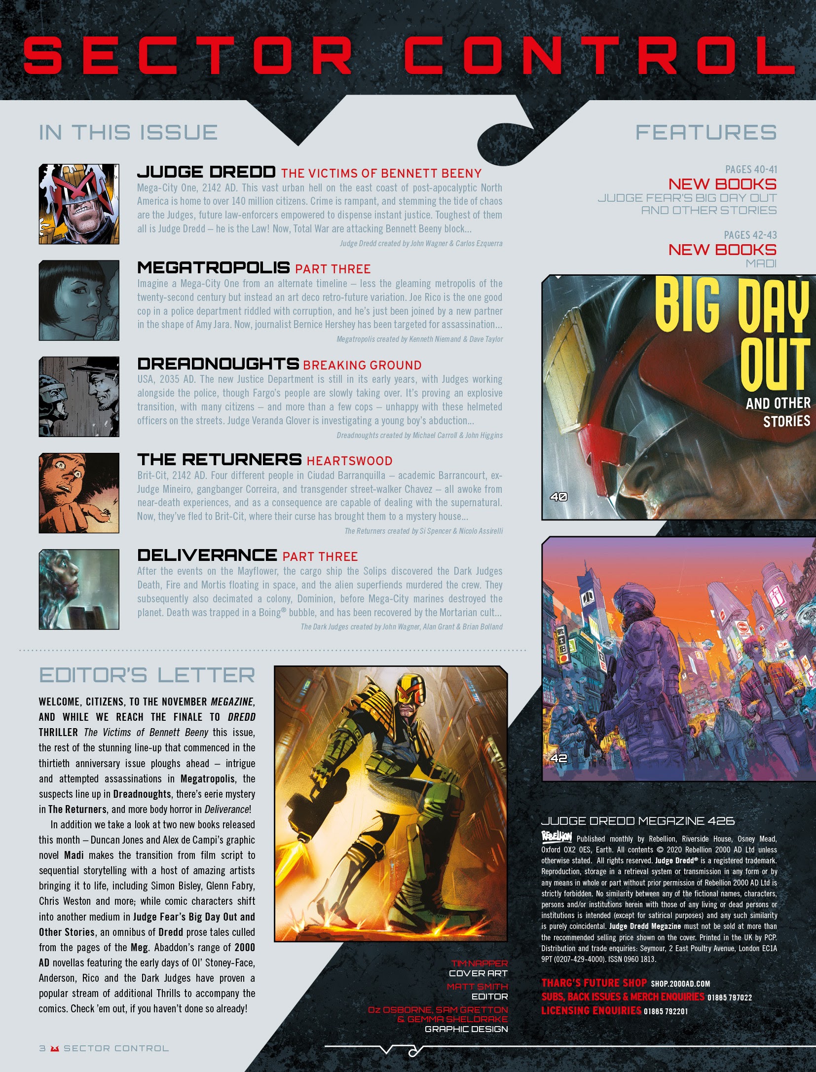 Read online Judge Dredd Megazine (Vol. 5) comic -  Issue #426 - 3