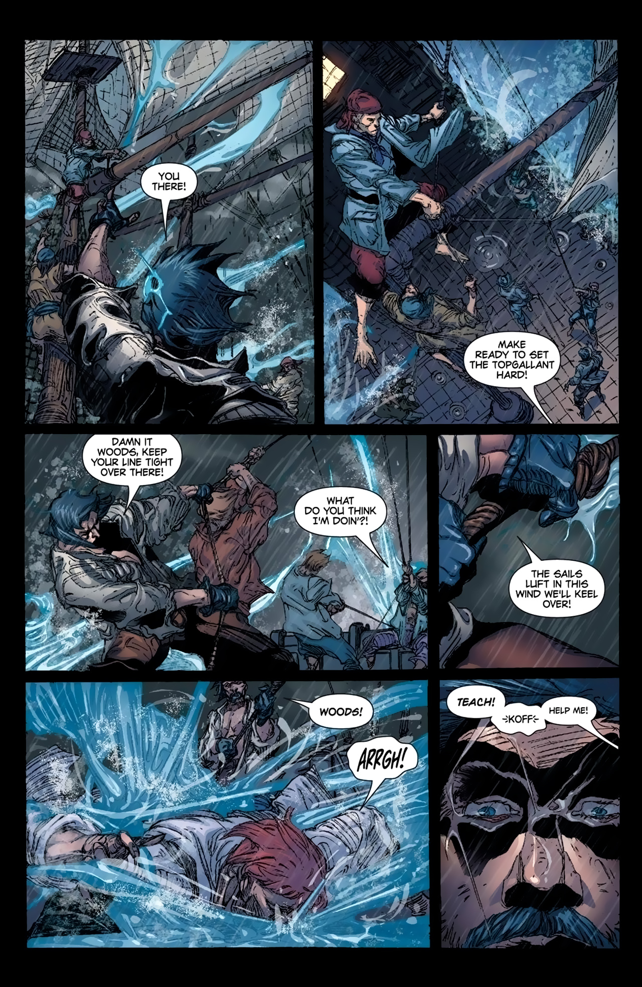 Read online Blackbeard: Legend of the Pyrate King comic -  Issue #1 - 5