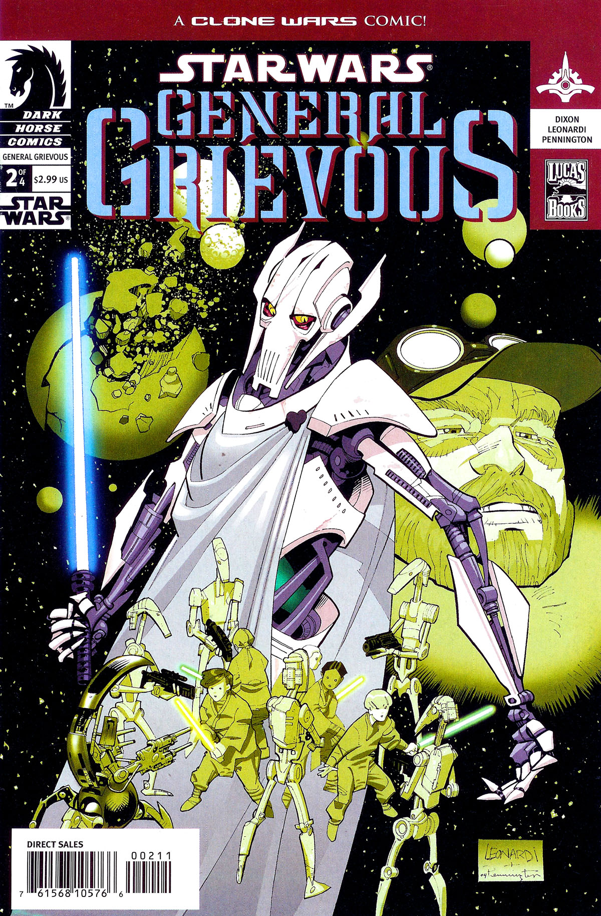 Read online Star Wars: General Grievous comic -  Issue #2 - 1