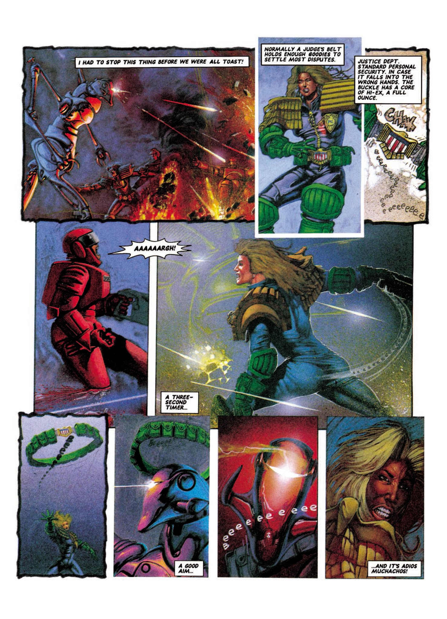 Read online Judge Anderson: The Psi Files comic -  Issue # TPB 2 - 127